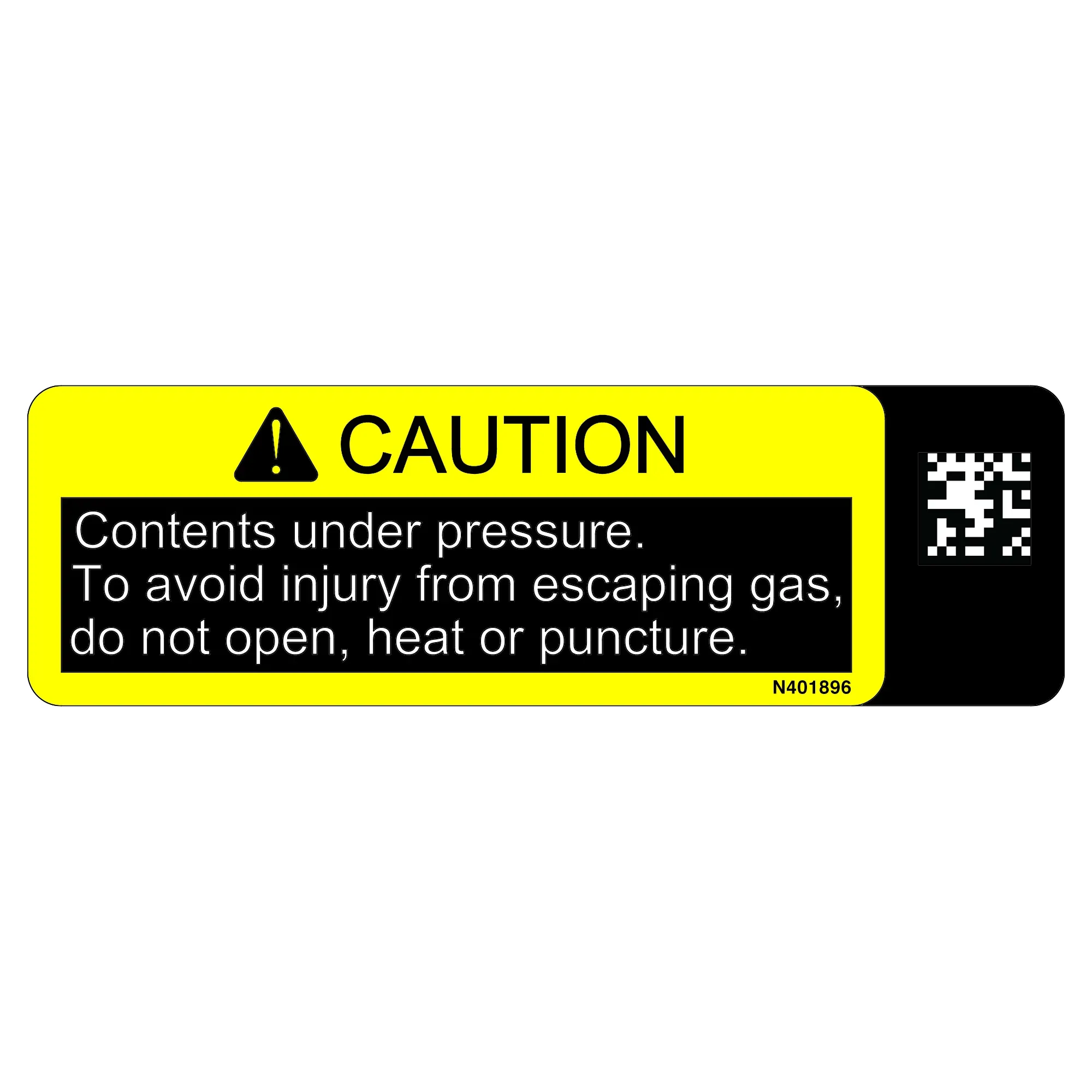 John Deere Contents Under Pressure, Caution Label - N401896