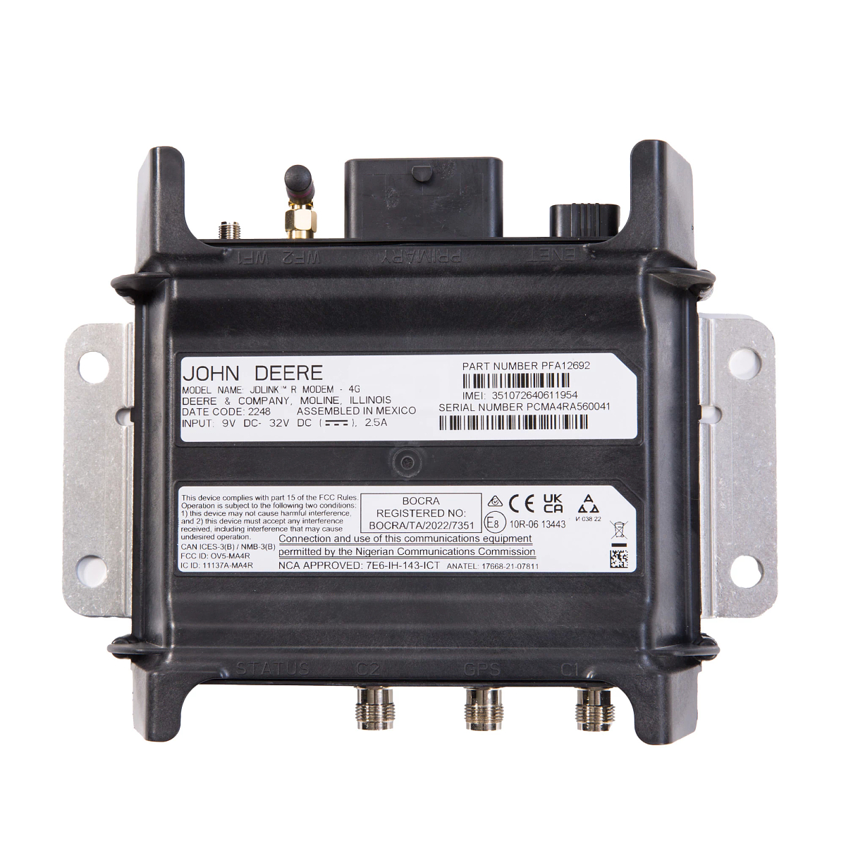 ELECTRONIC CONTROL UNIT, ELECTRONIC