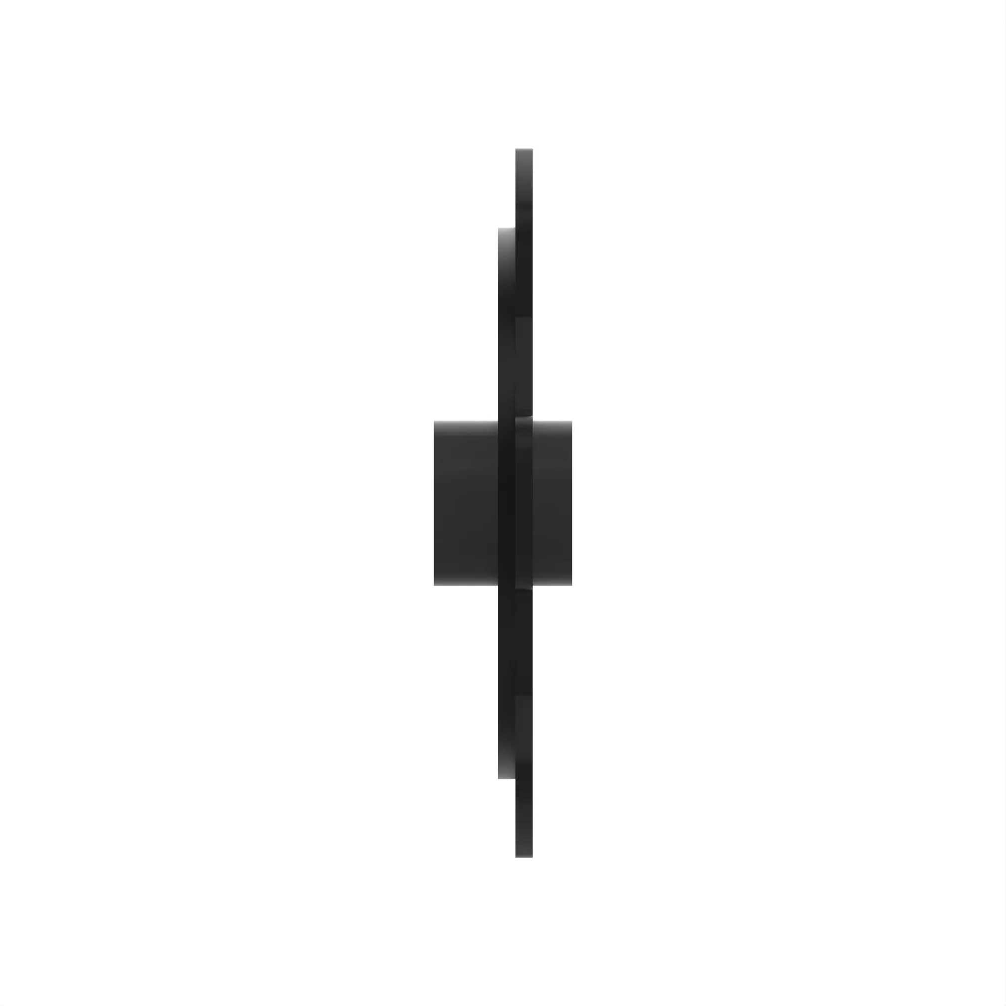 STEEL FAN HUB WELDMENT TAPERED