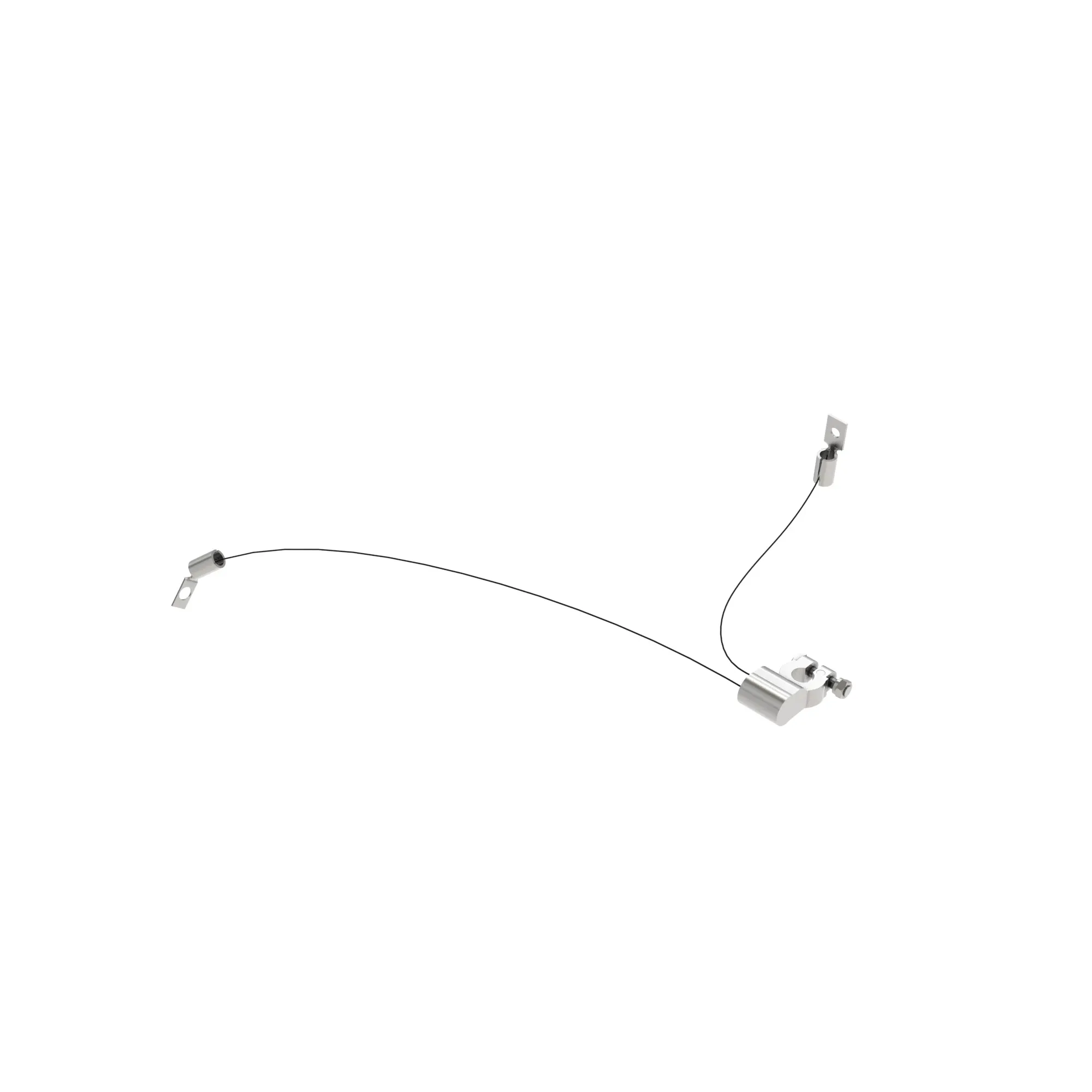 John Deere Negative Battery Cable, Length 518 mm - AT532621