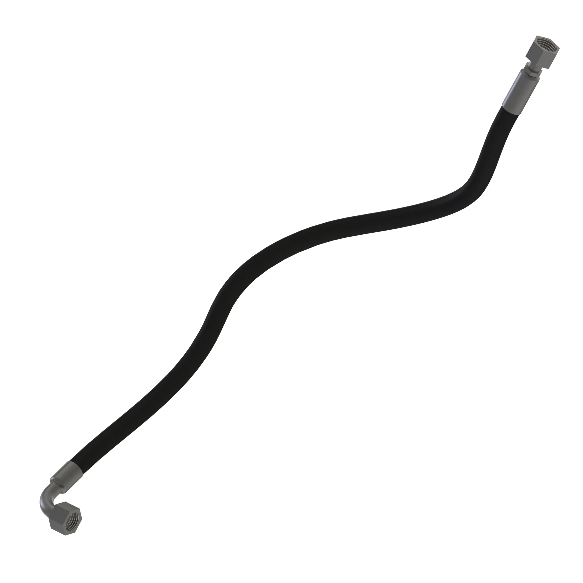 John Deere Transmission to Oil Filter Hydraulic Hose - AT470753