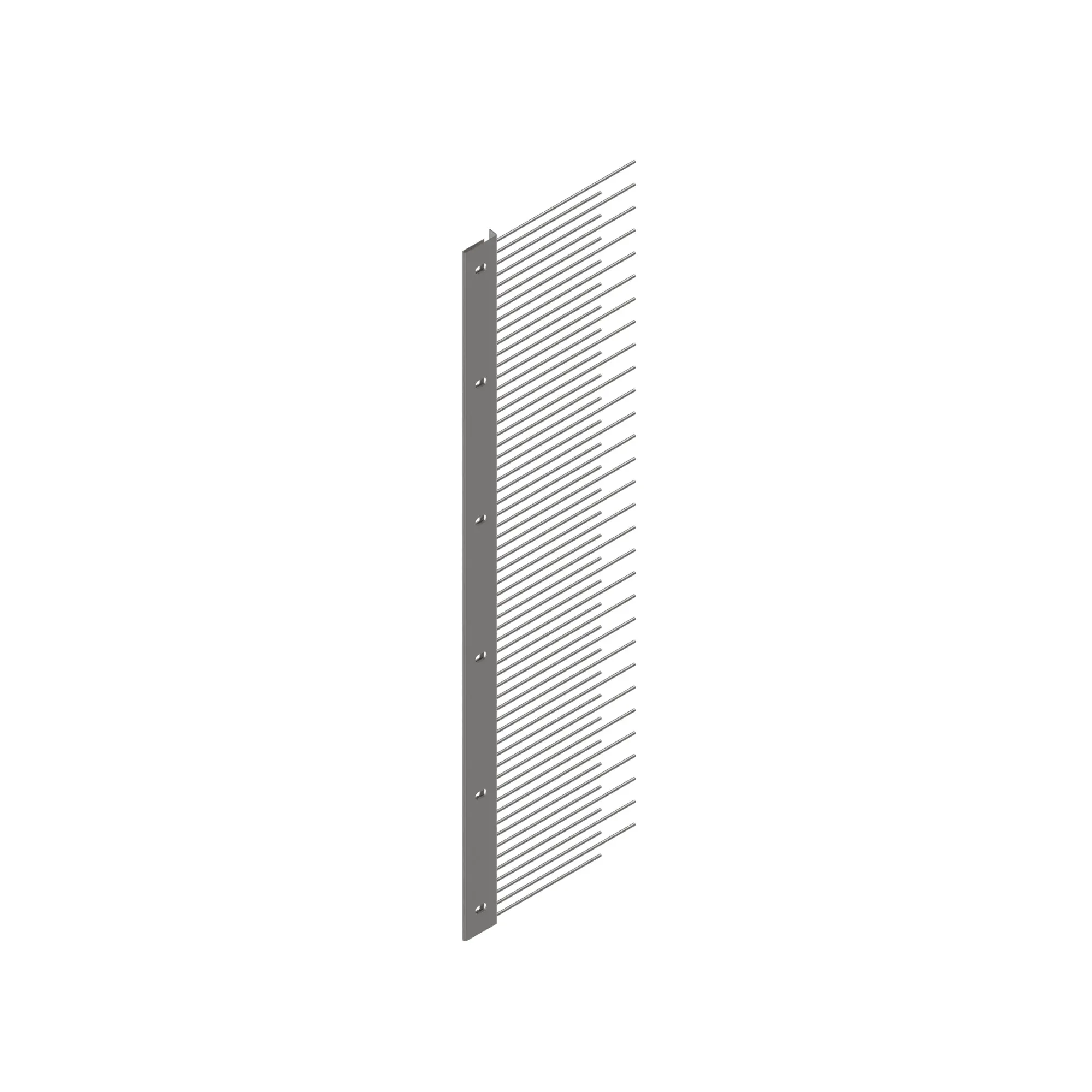 FINGER GRATE, PRECLEANER, REAR WIDE
