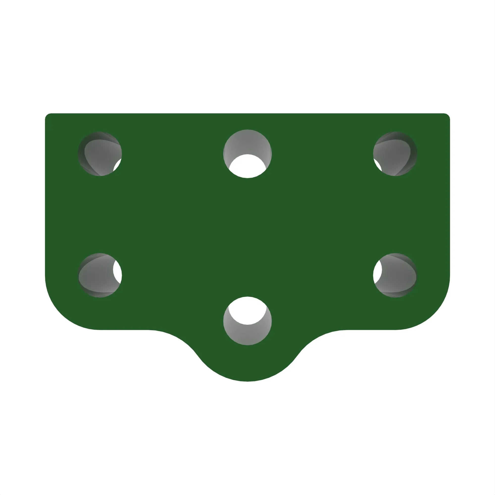 SPACER, STRAP, DRAWBARCENTER