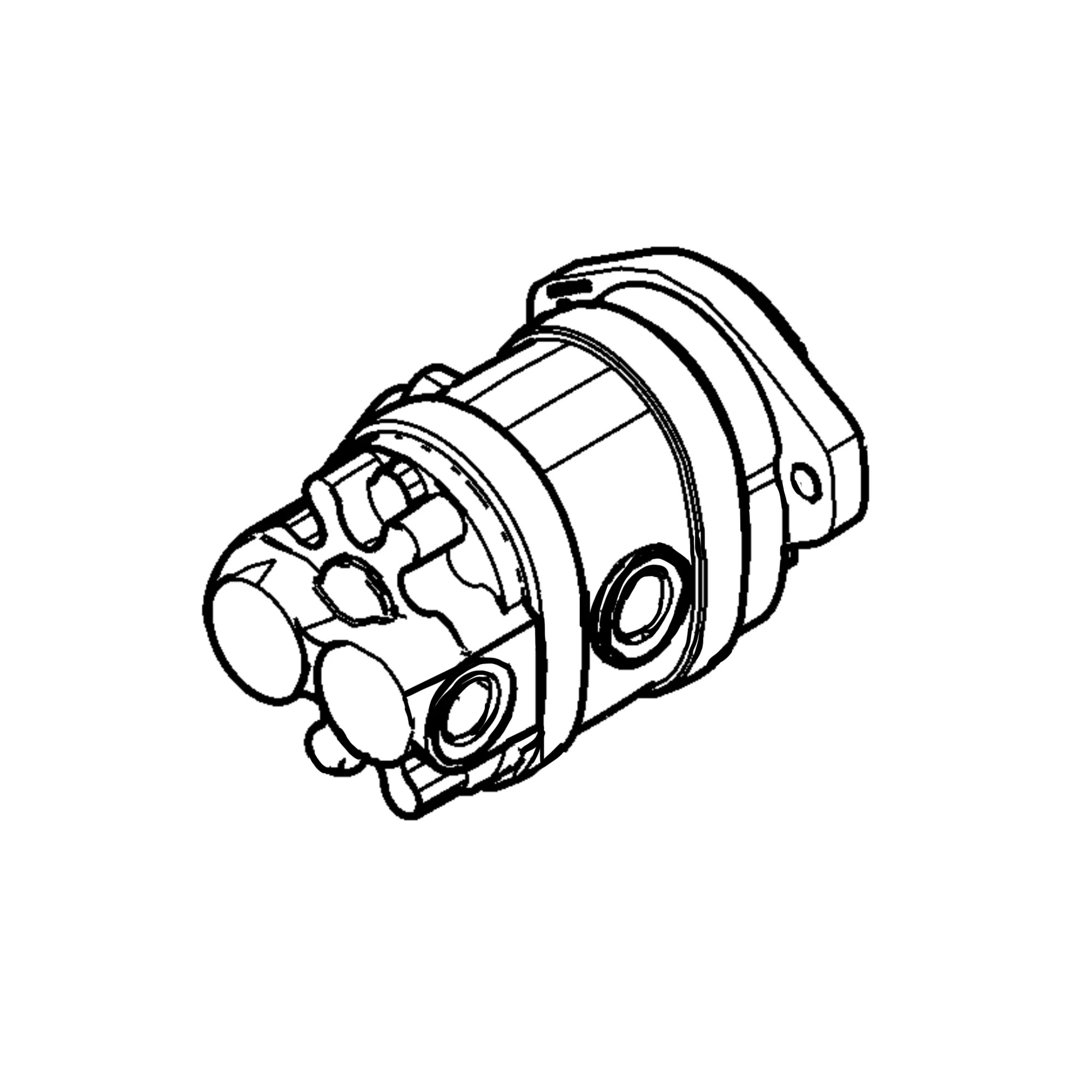 John Deere Header Drive Hydraulic Pump - AFH208580