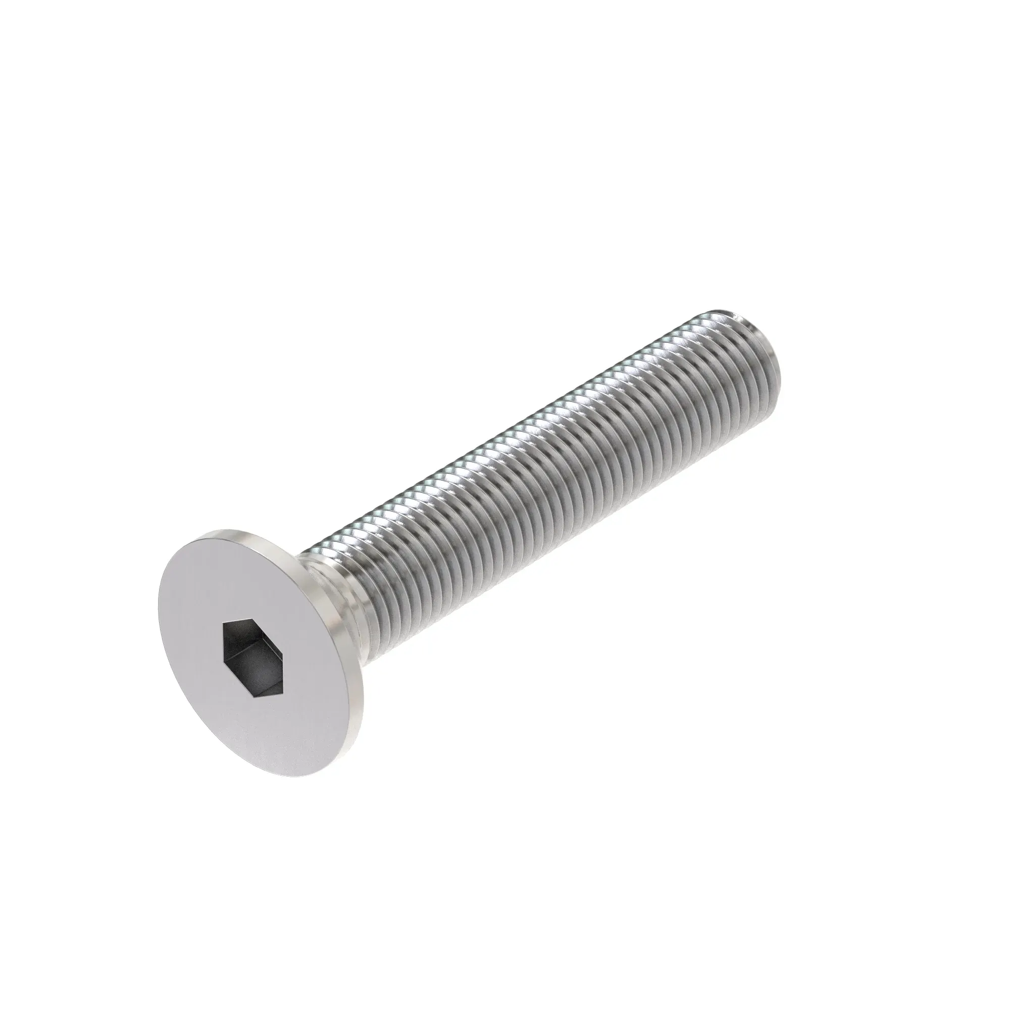 SCREW, HEX FLAT CTSK HEAD, METRIC