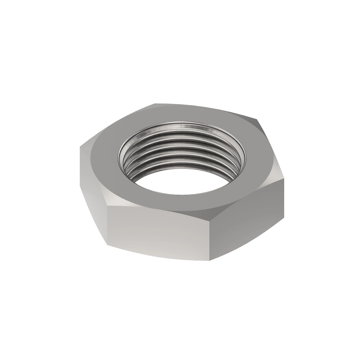 John Deere Hexagonal Nut, 17.475 mm (11/16") - T81029