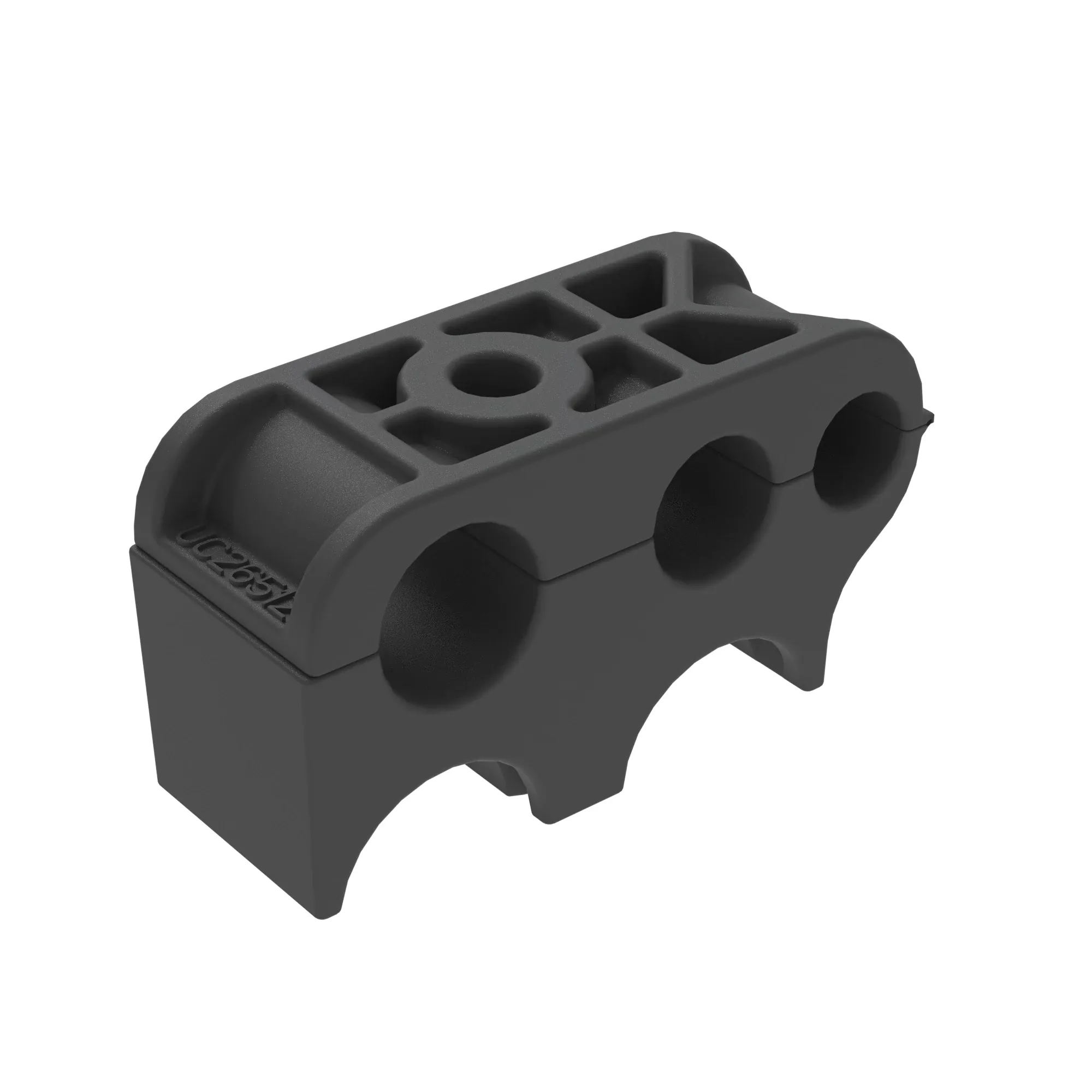 John Deere Cooling and HVAC Line Retention Block Clamp - UC26512