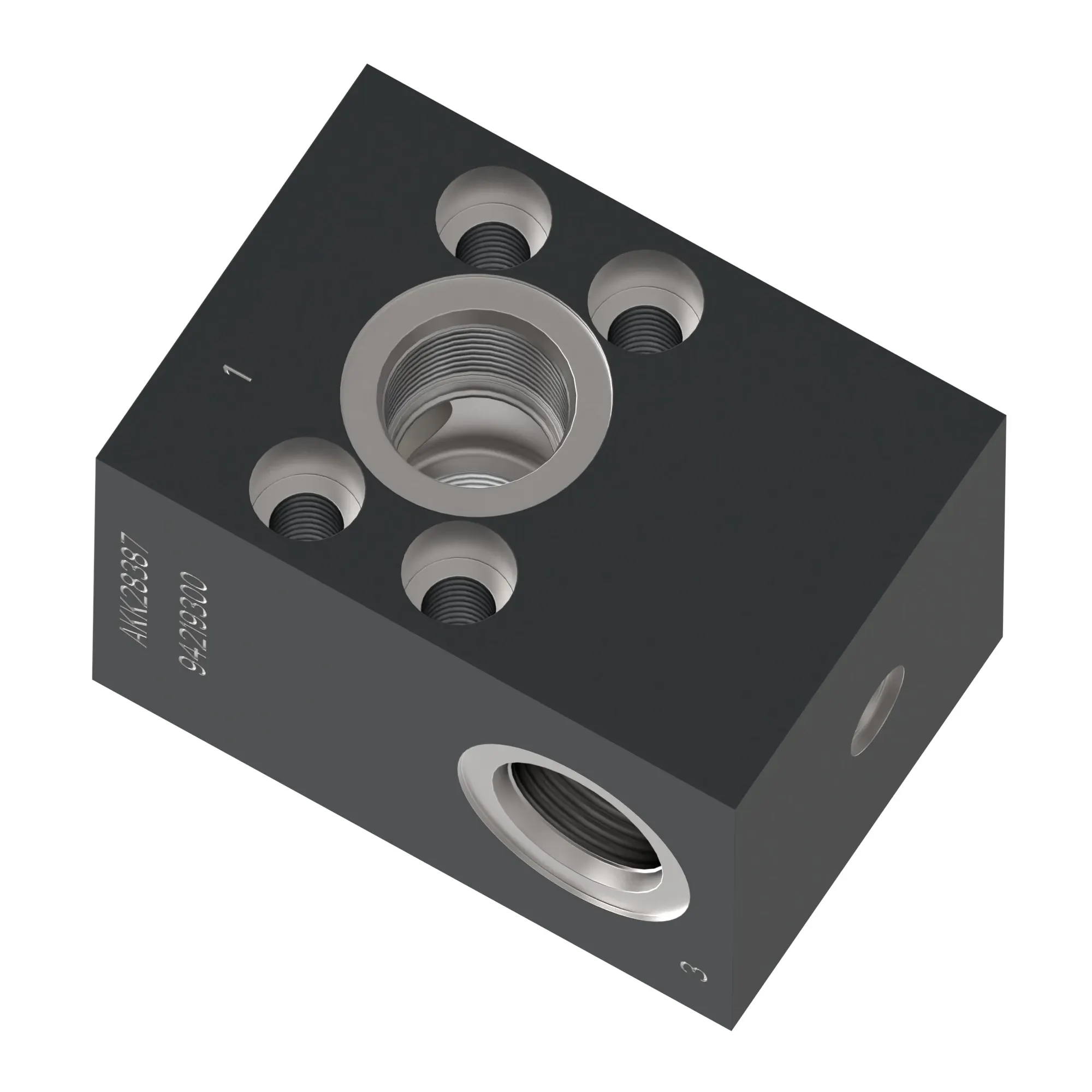 FLANGE FITTING, AUX OUTLET MANIFOLD