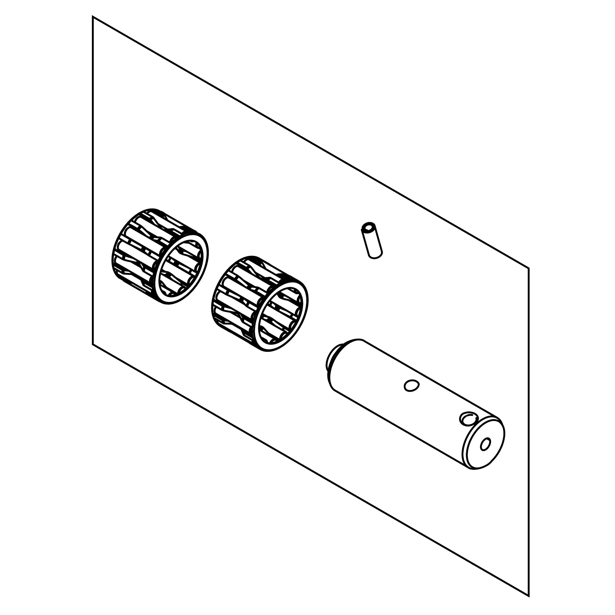 John Deere PowrQuad™ Transmission Traction Clutch Shaft Kit - RE47275