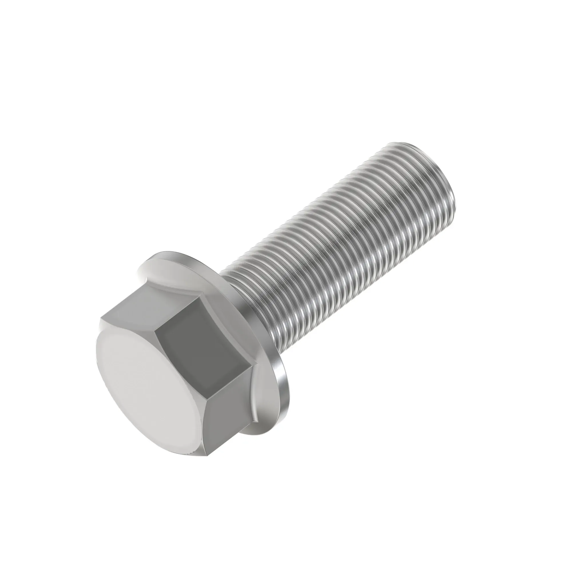 3/8UNC X 1 SER FLG BOLT