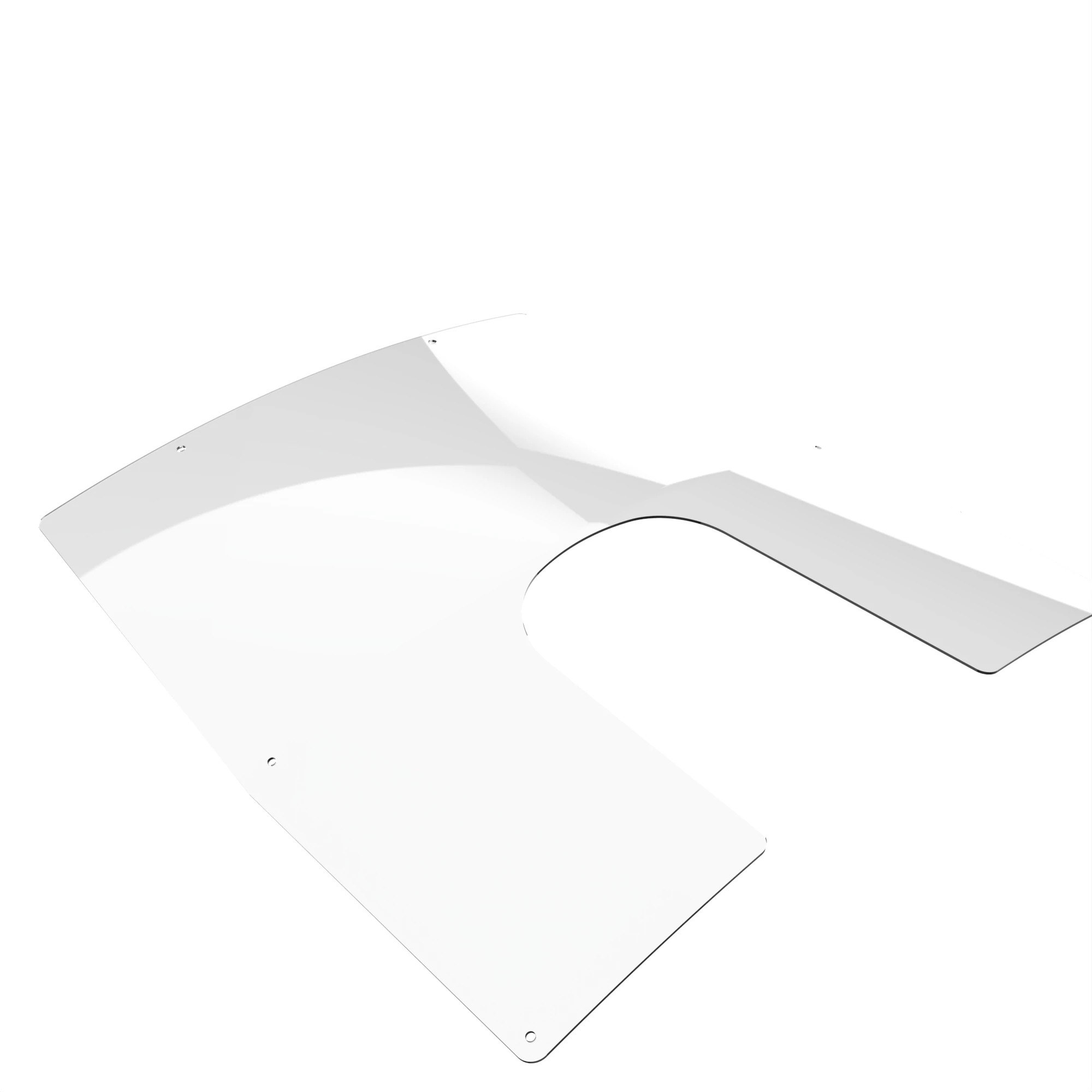 John Deere Panorama Screwed Windshield Pane - L211446