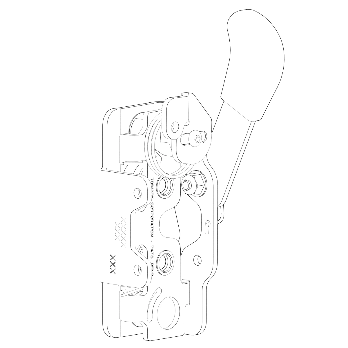 Latch, Door Internal