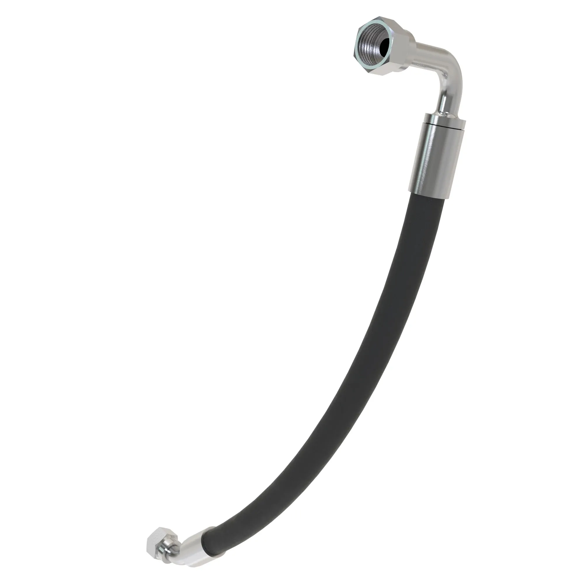 John Deere PTO Dropbox Front Lube Supply Oil Line - RE575452