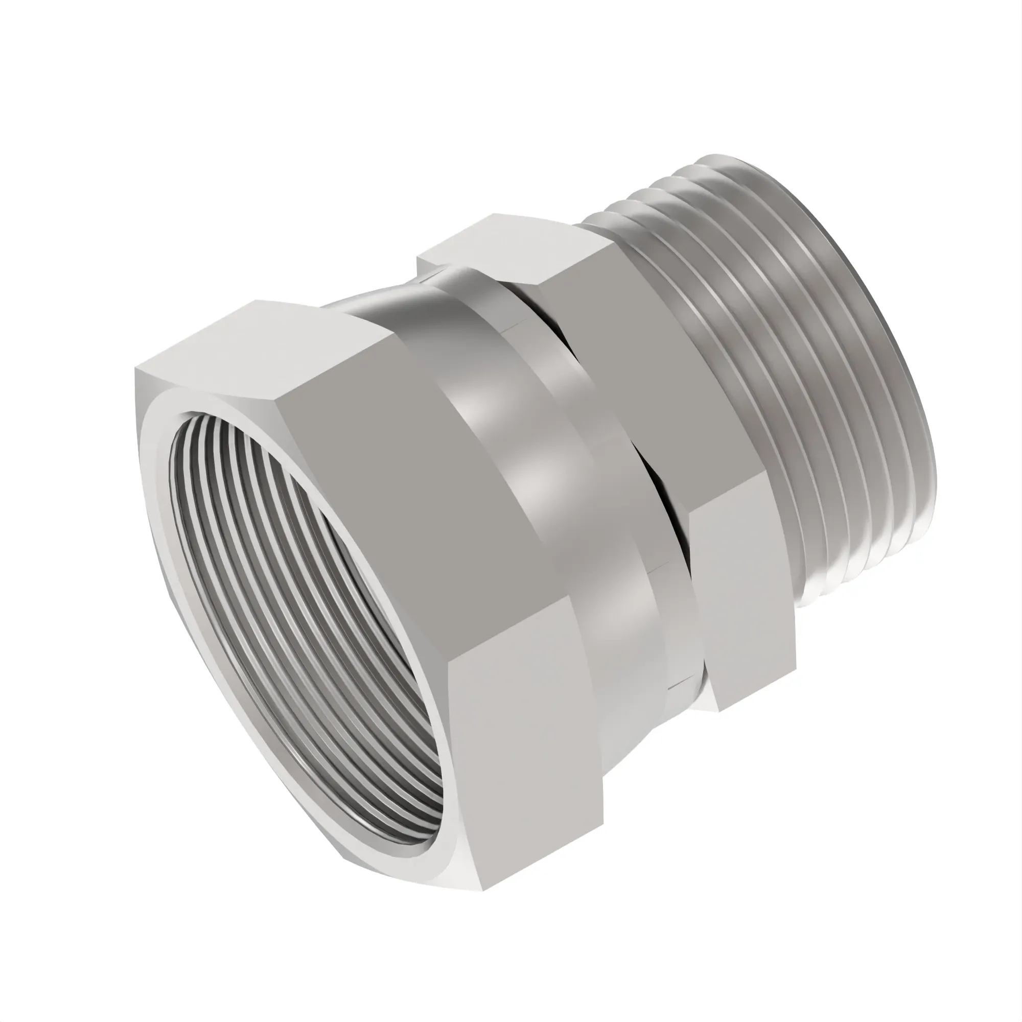 ADAPTER FITTING, 2 MNPT- 2 1/2 FJIC