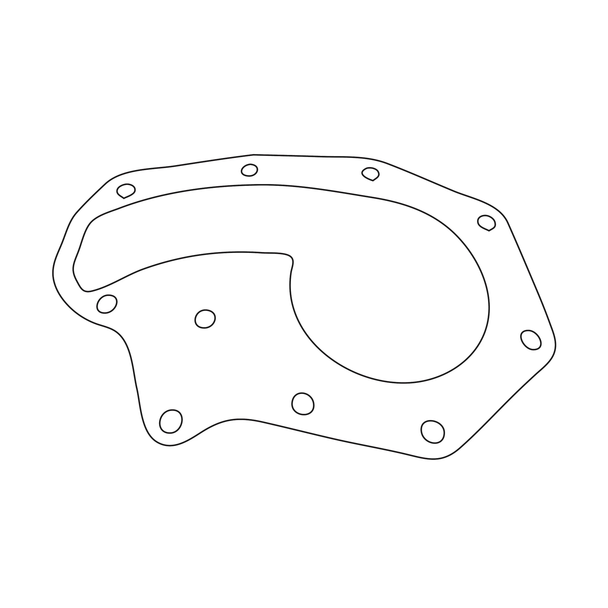 John Deere Gasket - T20238