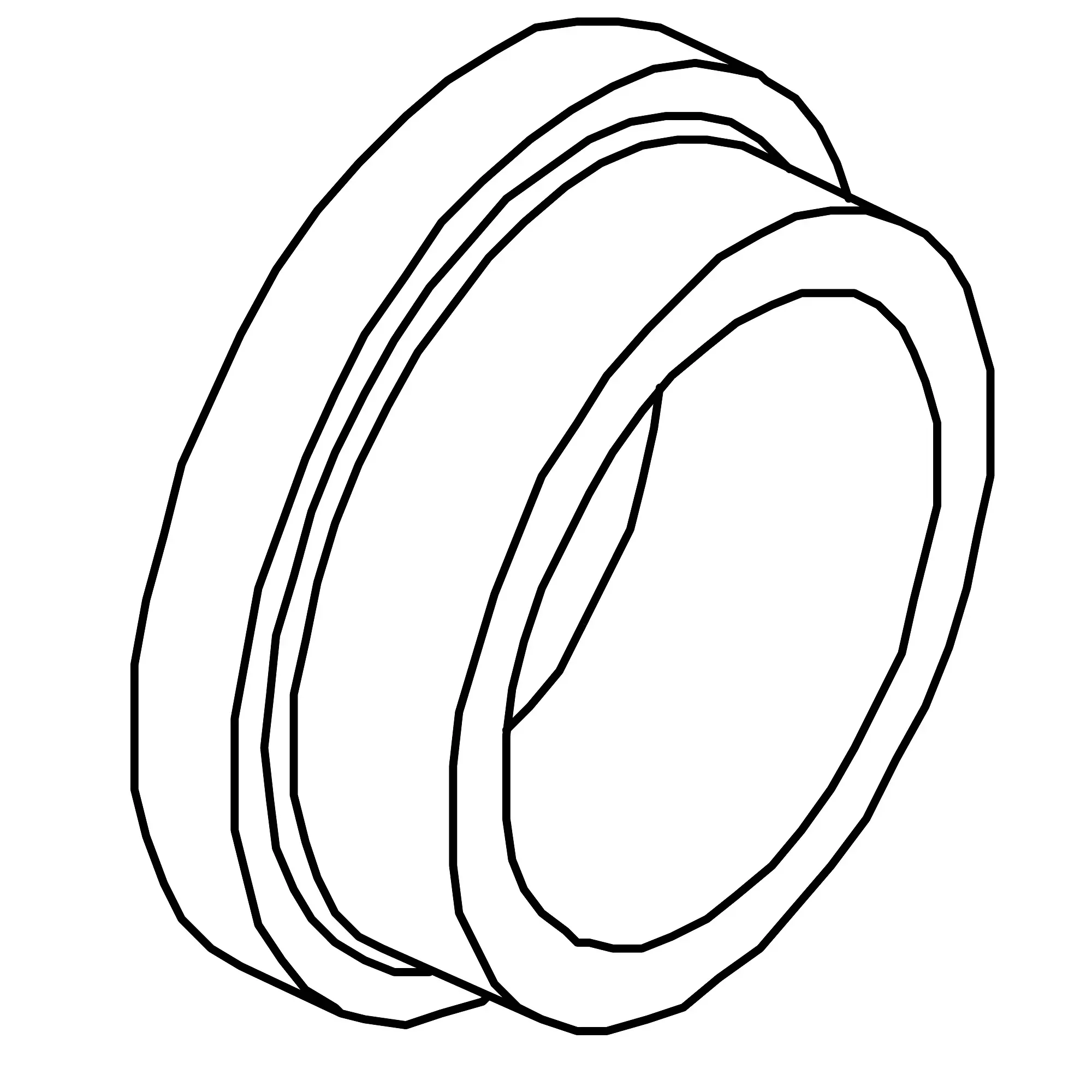 John Deere Cylindrical Flanged Alloy Bushing - N283293