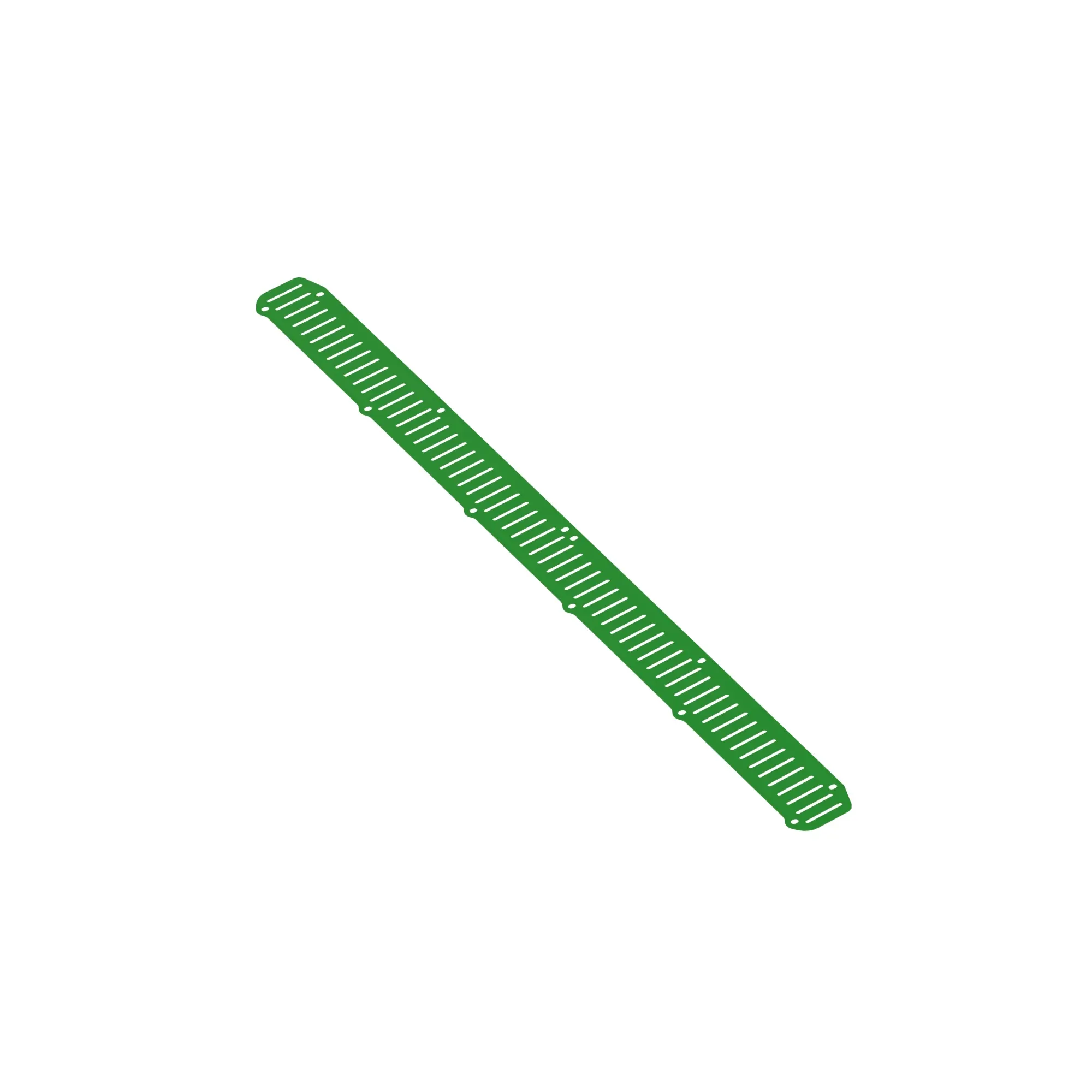John Deere Counter-Knife Rock Guard sheet - HXE166554