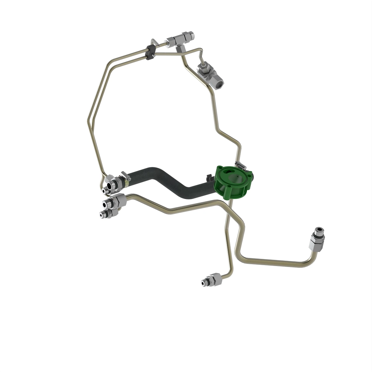Brake Line, Hydr. Tbv Non Eu, Mx, B
