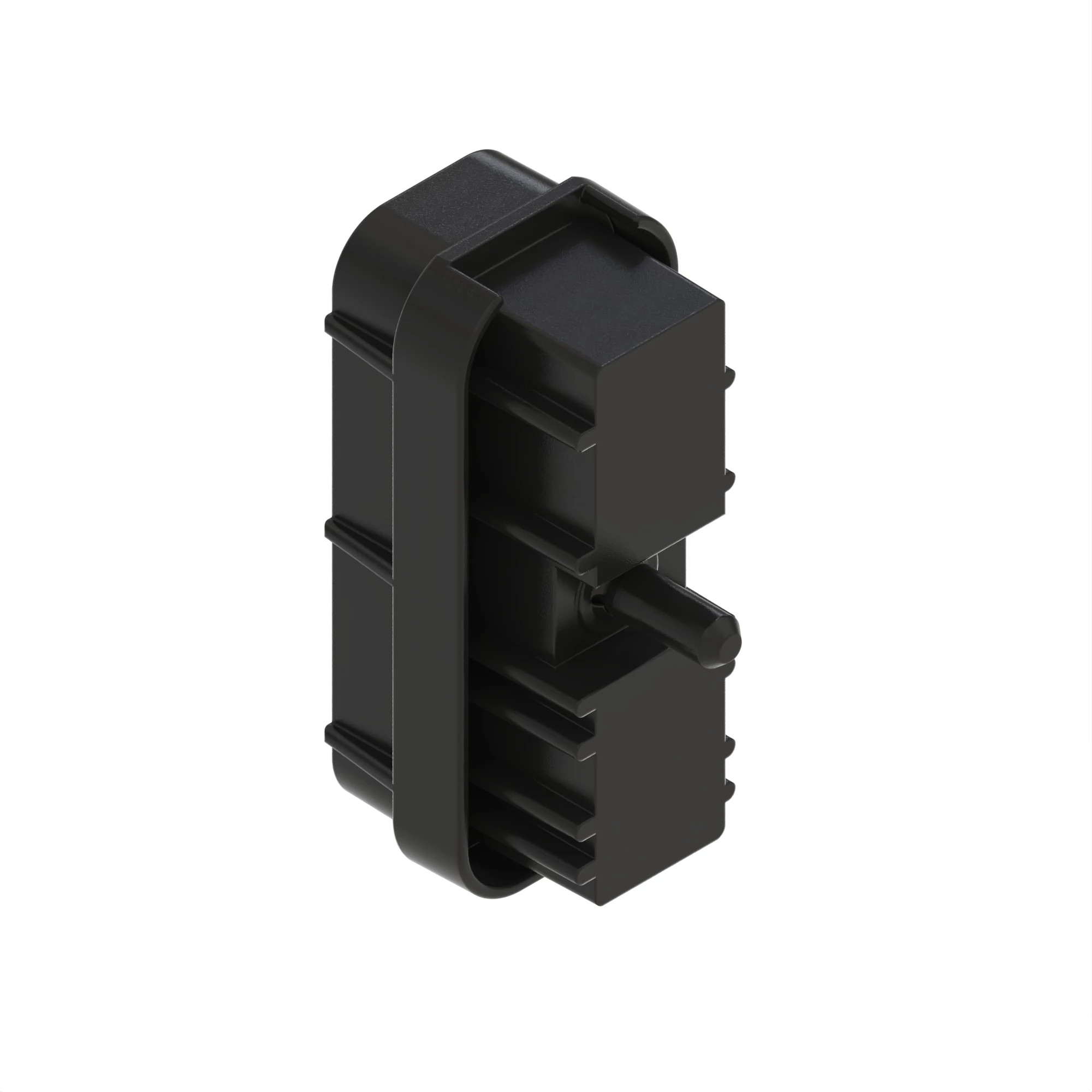 John Deere Black External Electrical Connector Assembly, 30 Cavities - 57M9171