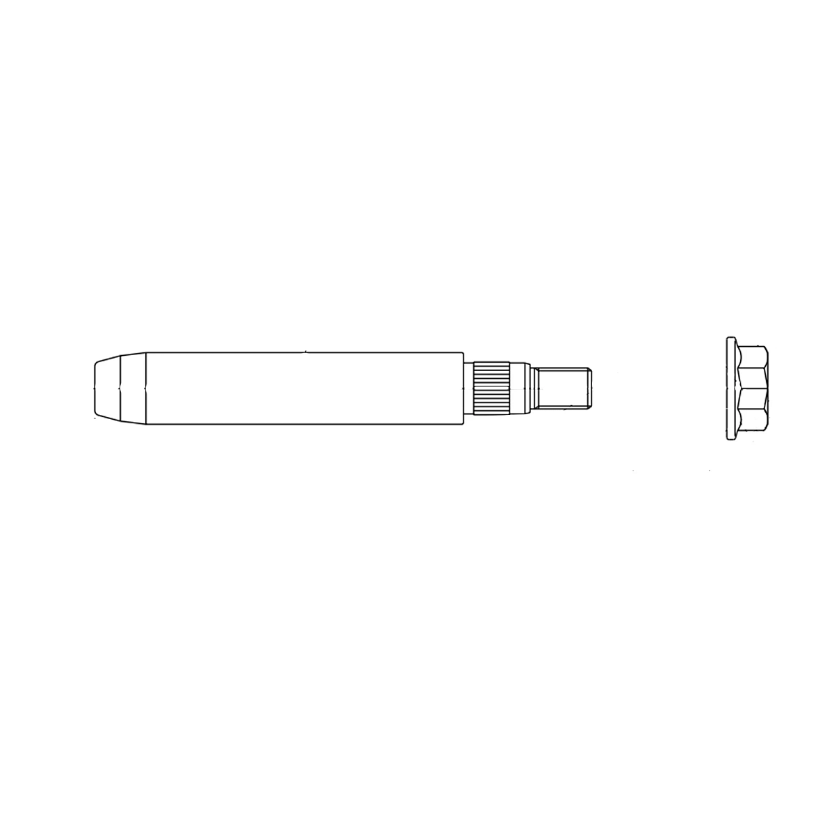 Guide Kit, Pin & Nut (97 MM) for Aw