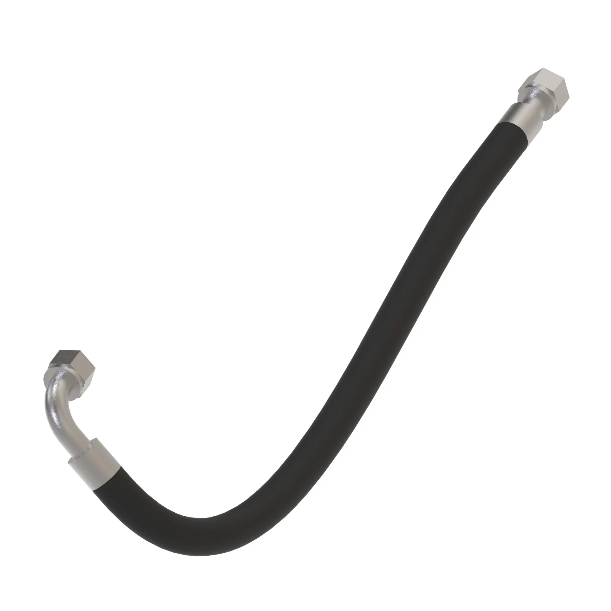 John Deere Boom Extension Cylinder Hydraulic Hose - F071224