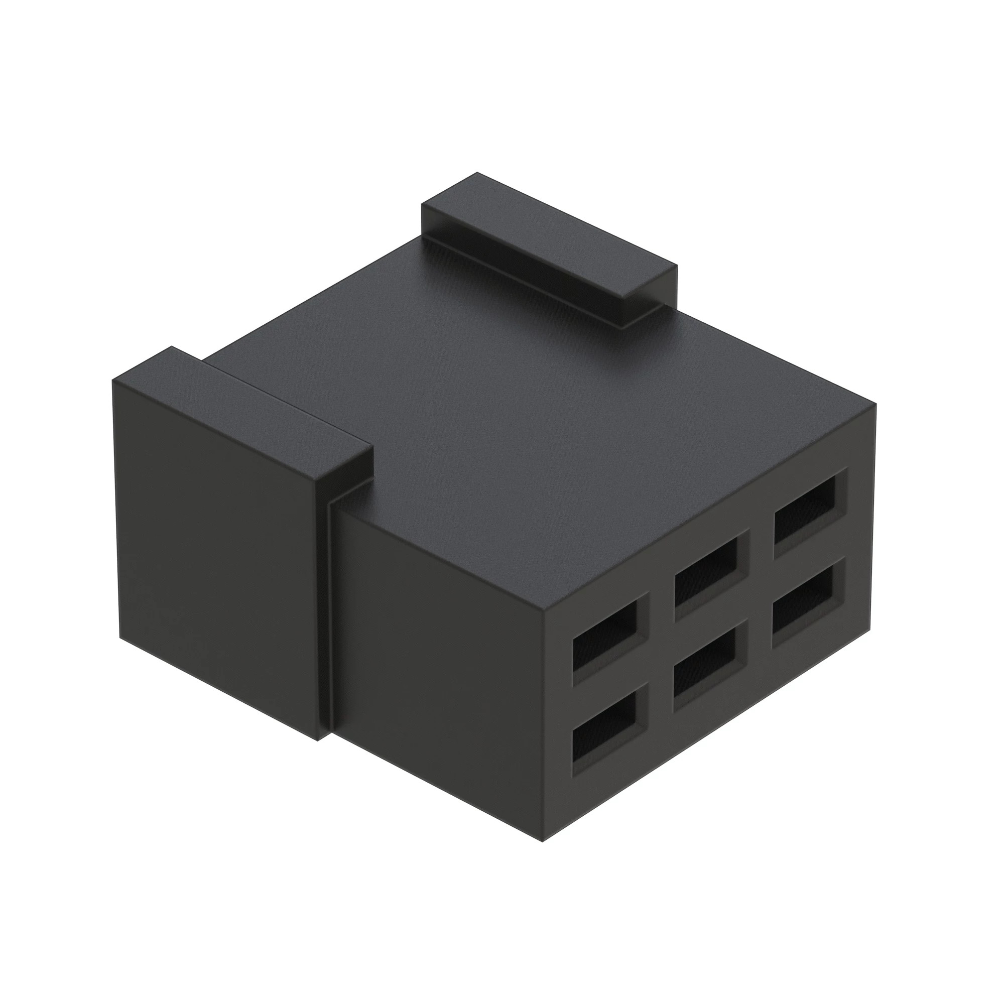 AMP FASTON 6WAY 6.35MM HOUSING