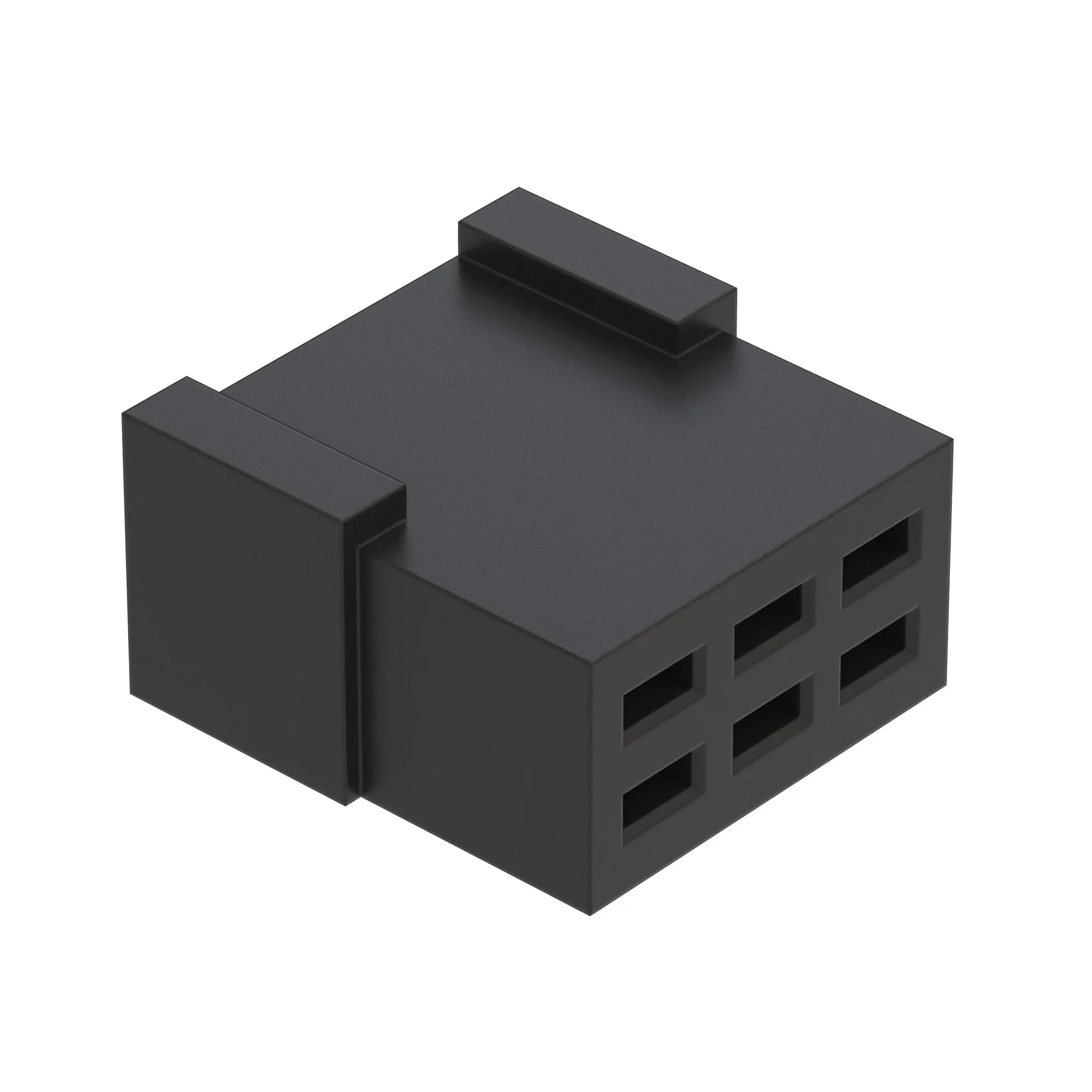 AMP FASTON 6WAY 6.35MM HOUSING
