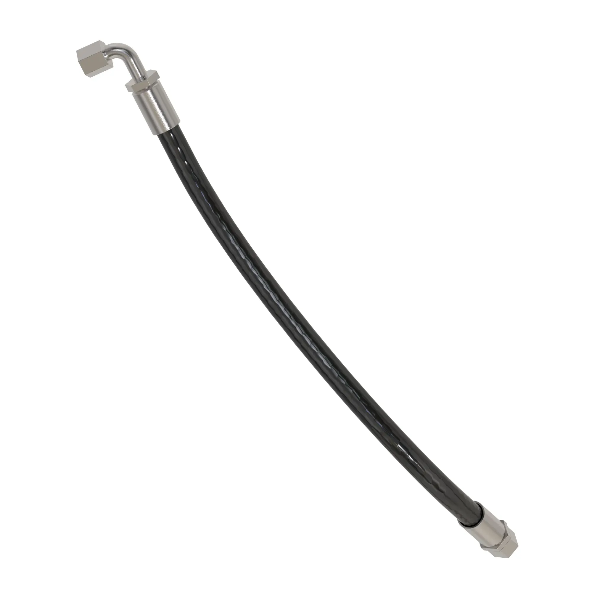 John Deere Chopper Motor to Hydraulic Reservoir Hose - CB11437843