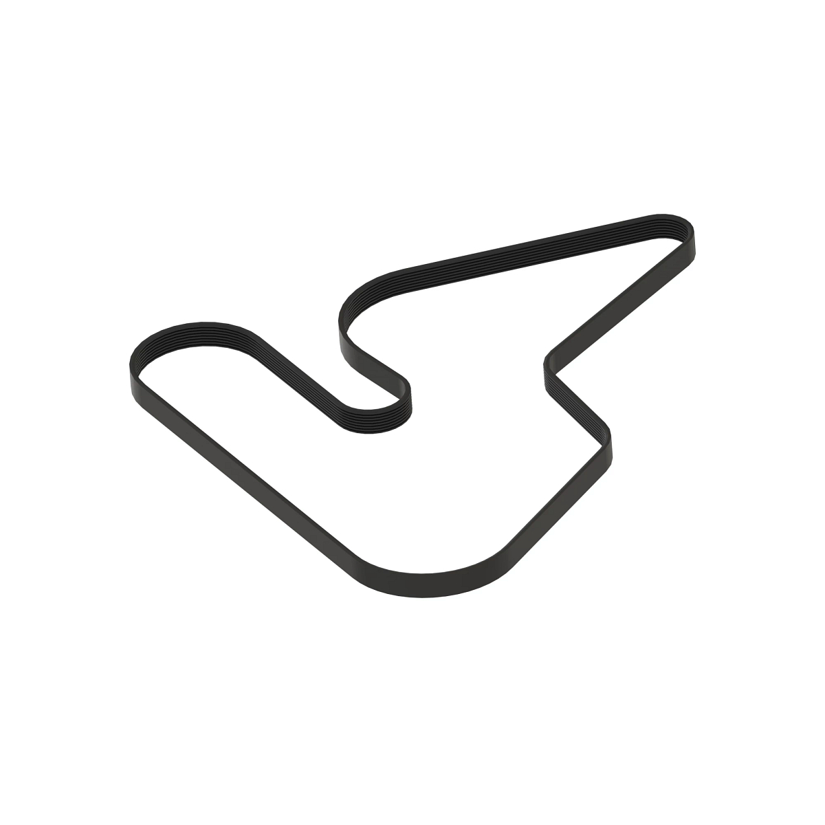 John Deere V-Belt, Effective Length 2460 mm (96.9 inch) - DZ119033