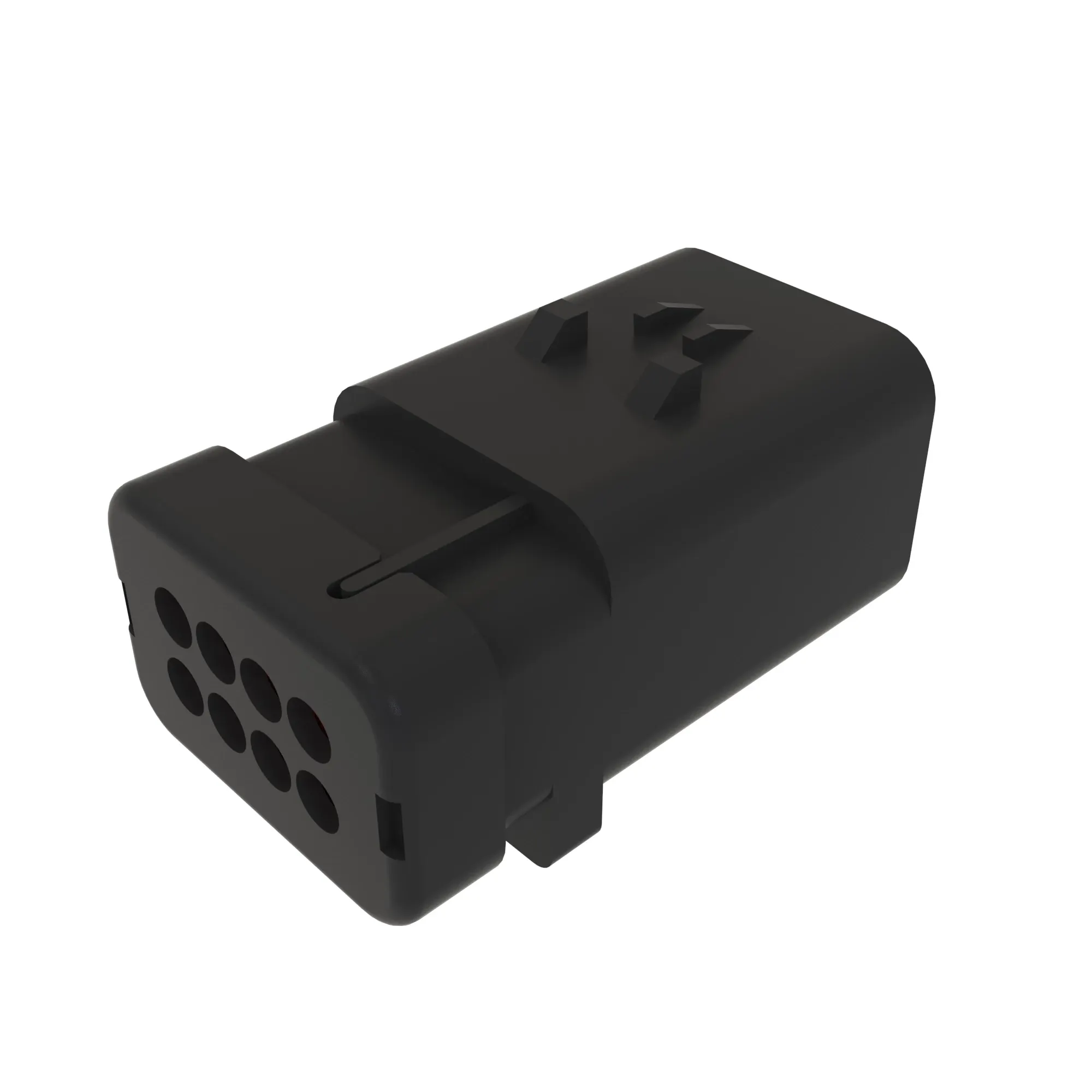 TYCO AMPSEAL16 8W PIN SLD RED PLSTC