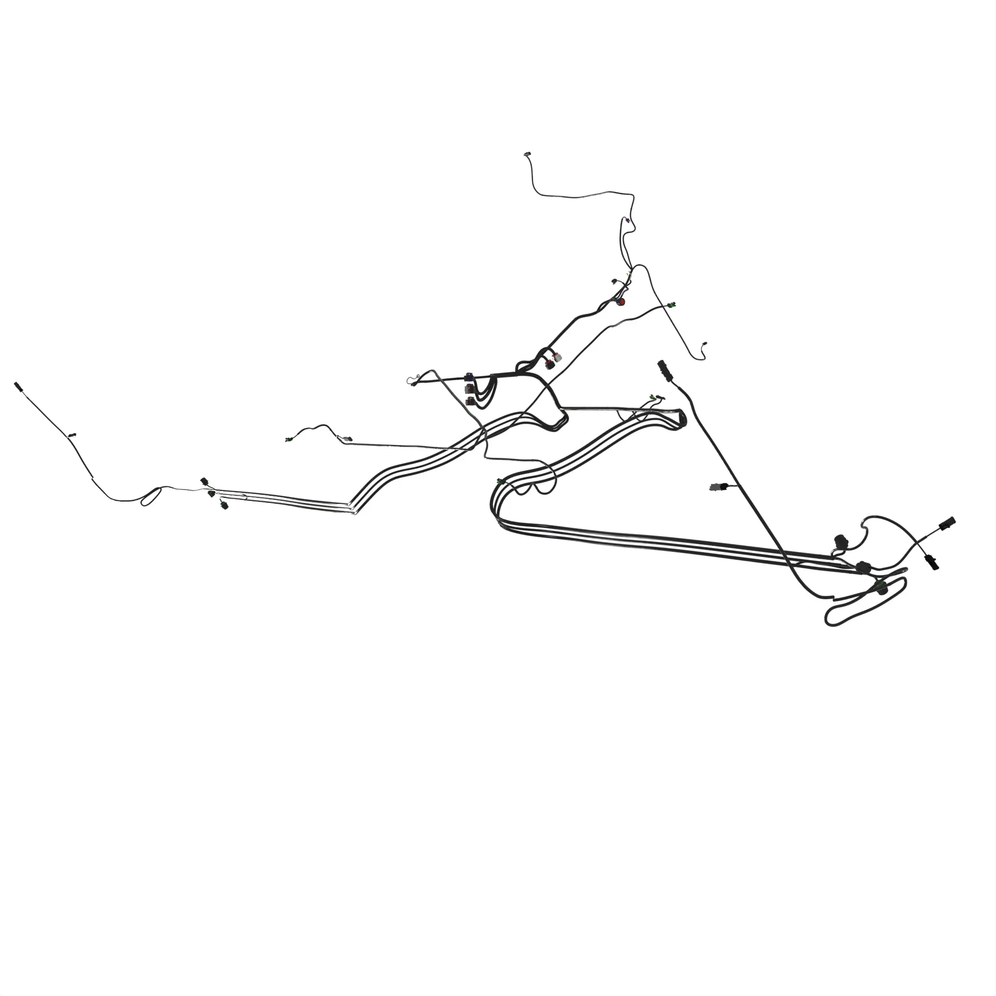 John Deere Front Chassis Wiring Harness - AKK13344