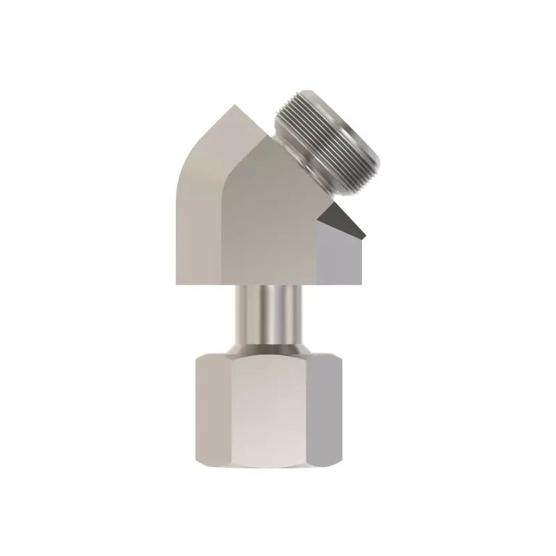 45 DEG SWIVEL ELBOW, ORFS (SWE45)