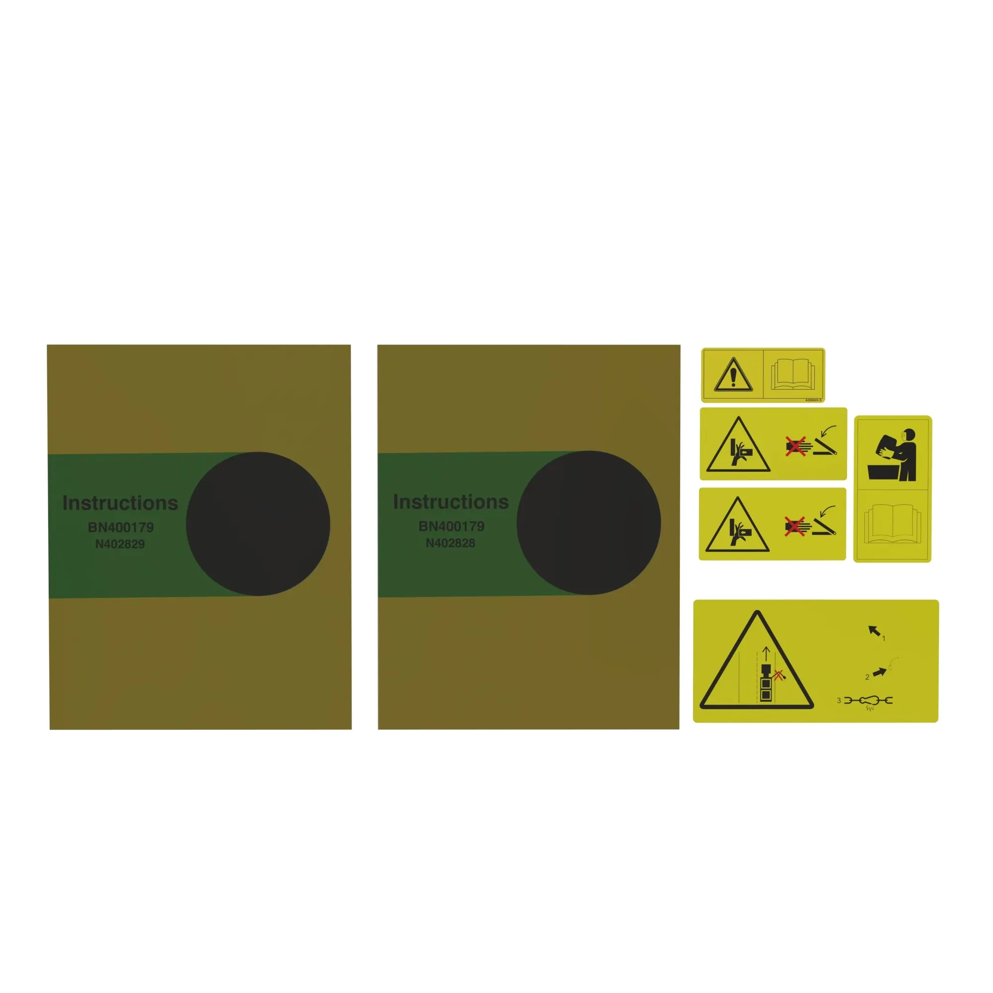 John Deere Load Command™ Tender Arm Manual Kit - BN400179