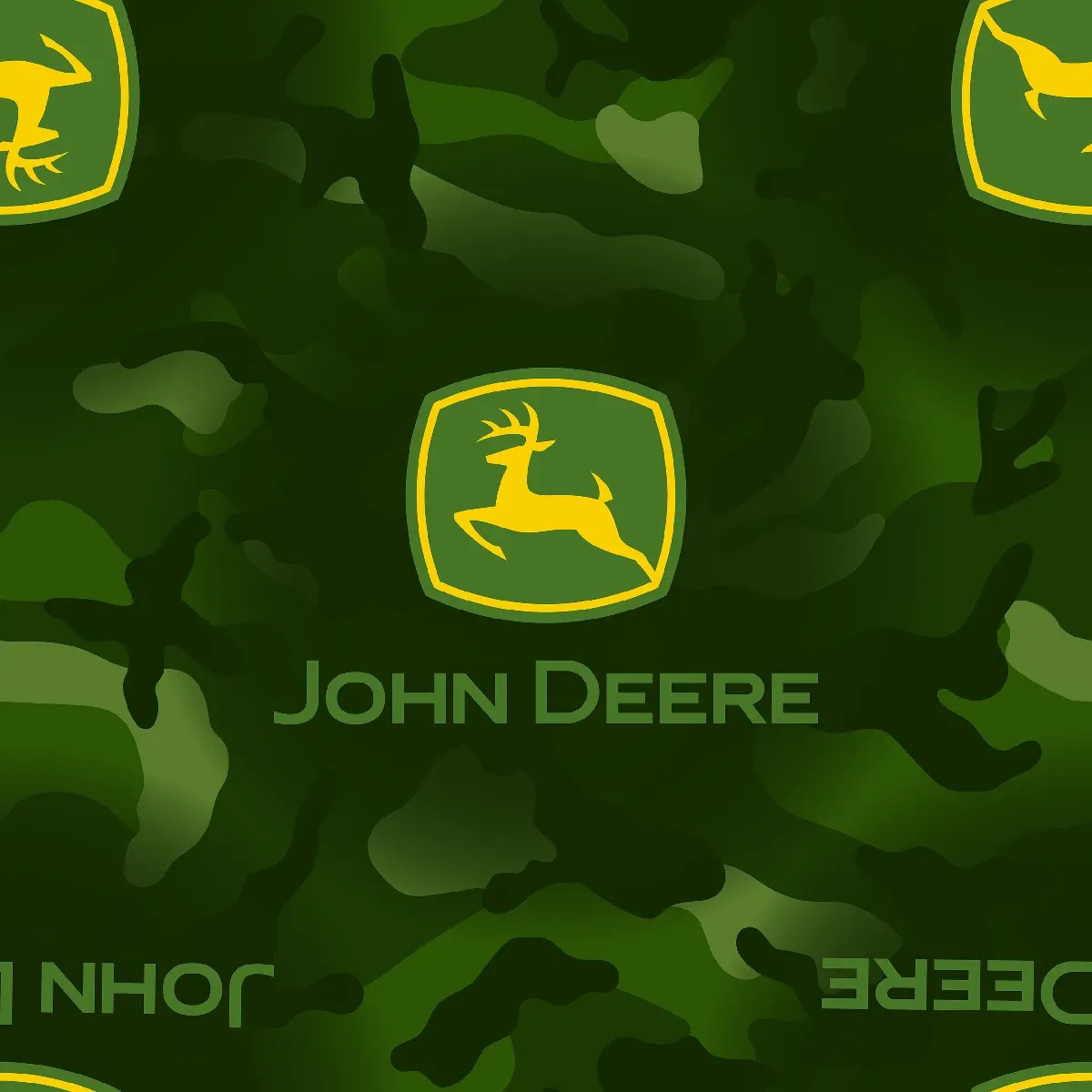 Camo Print with Trademark - 2 Yard Fabric