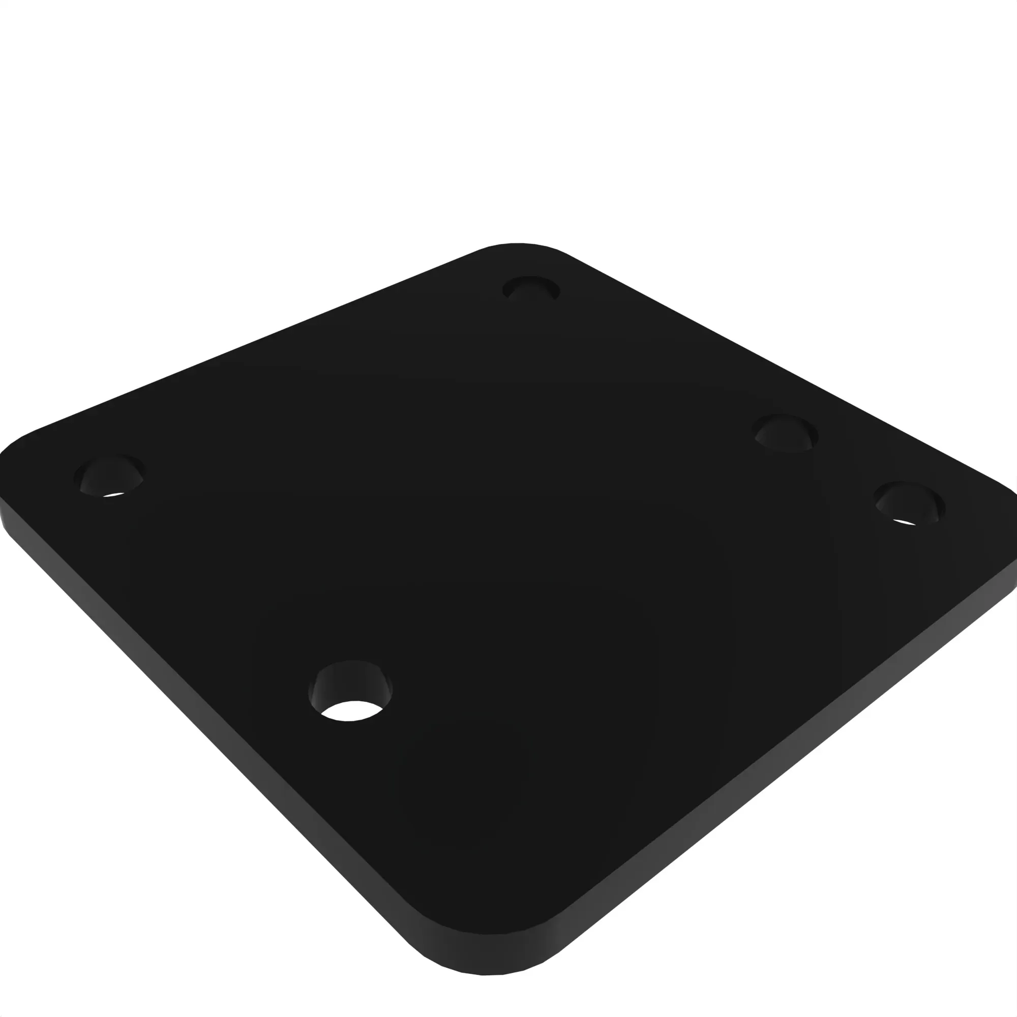 PLACA SOPORTE DE ESPEJO RETROVISOR