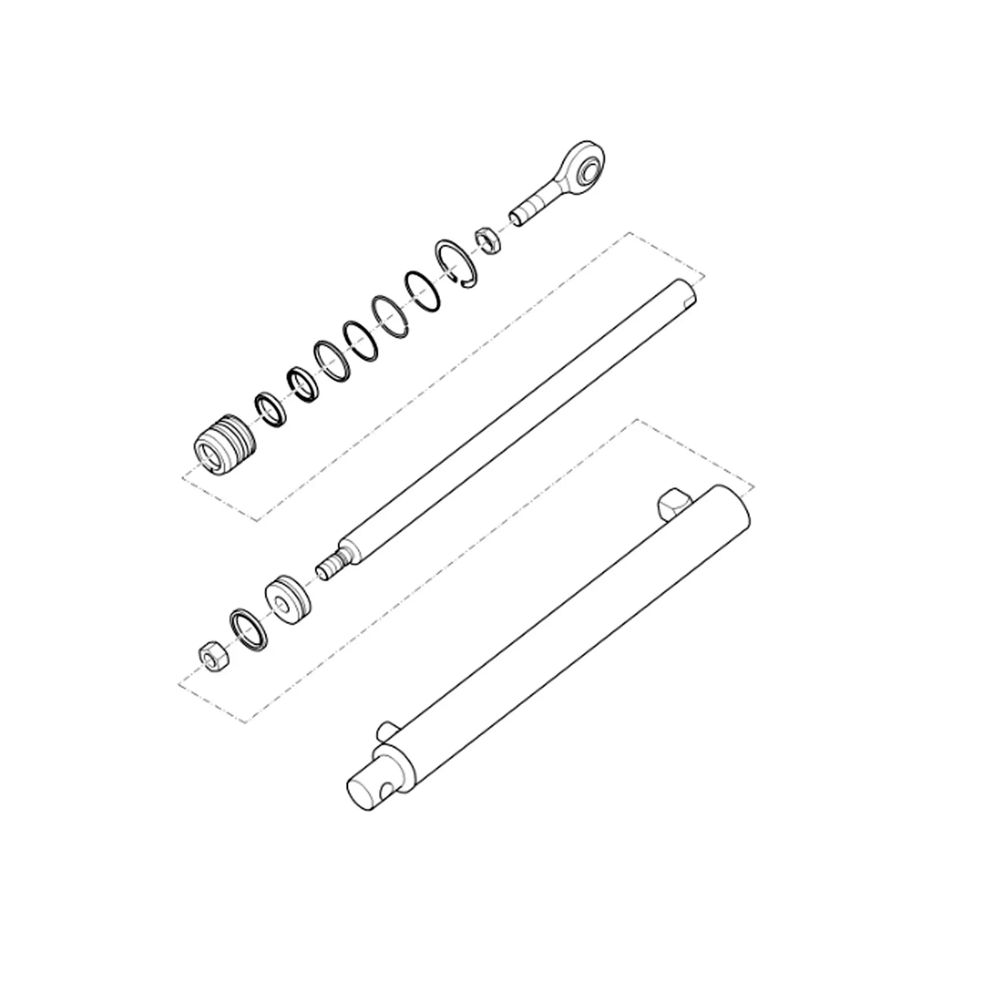 John Deere Hydraulic Cylinder Kit - AH176274