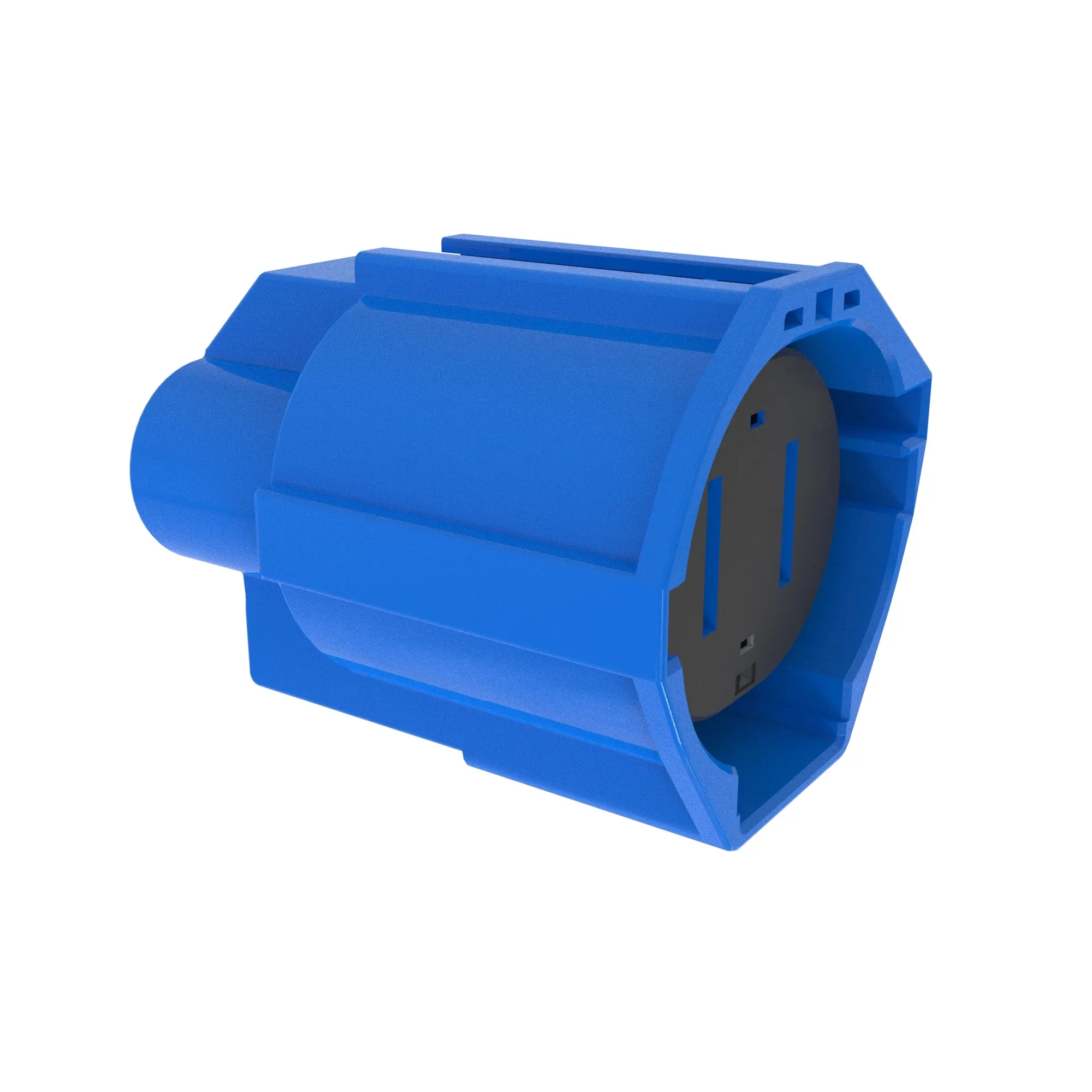 John Deere Blue External Electrical Connector Housing - 57M15972
