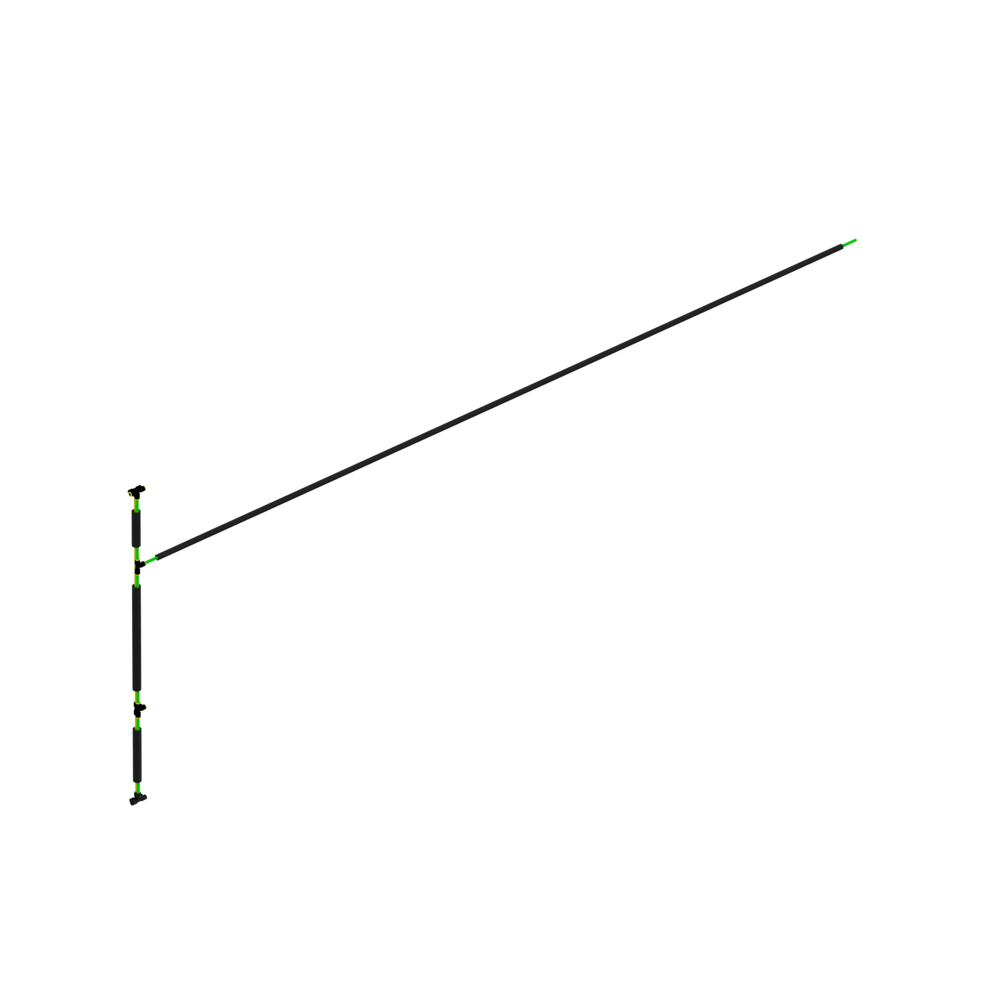 AIR FLOW TUBE, HOSE BUNDLE,  AUTO L
