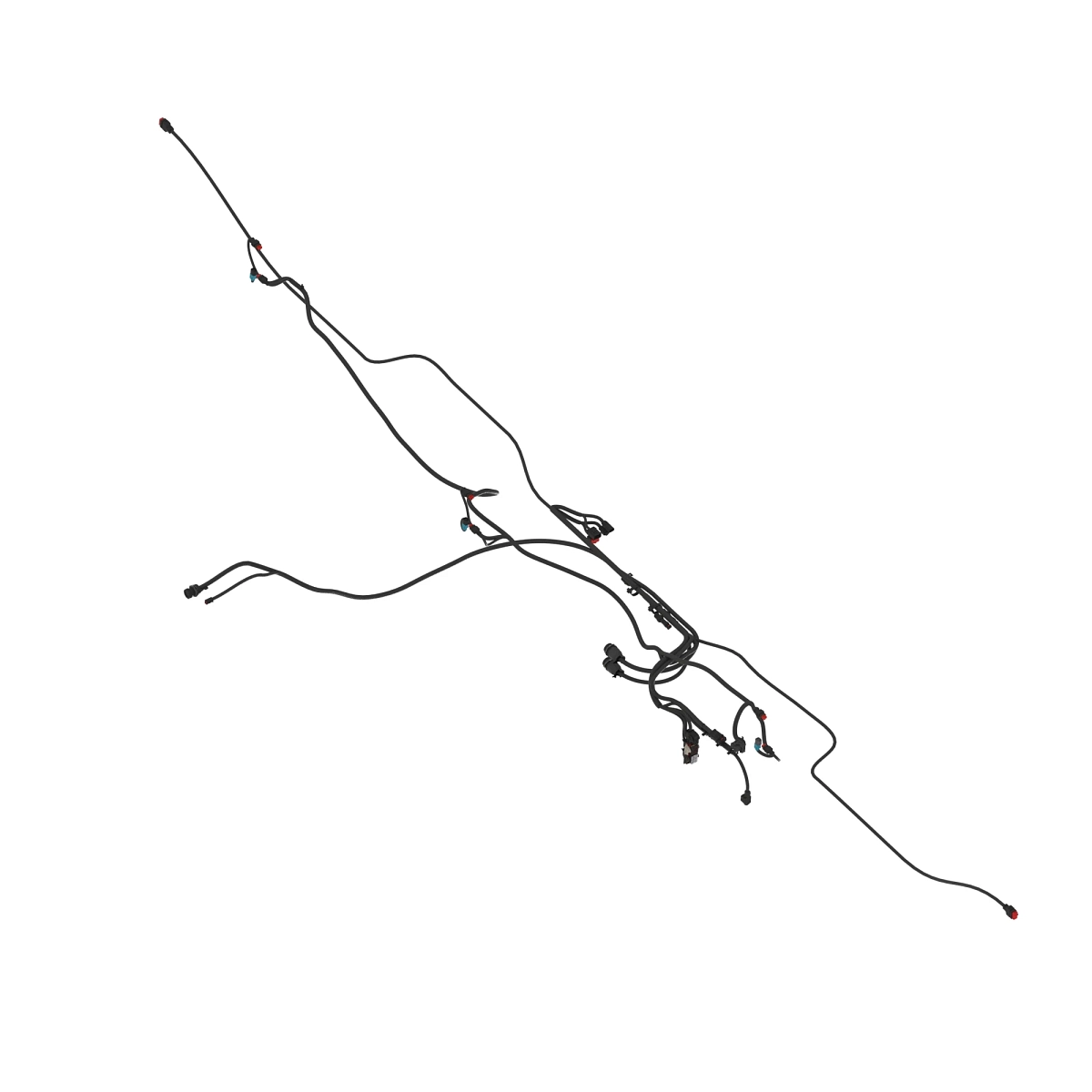 Wiring Harness, Blockage Center Har