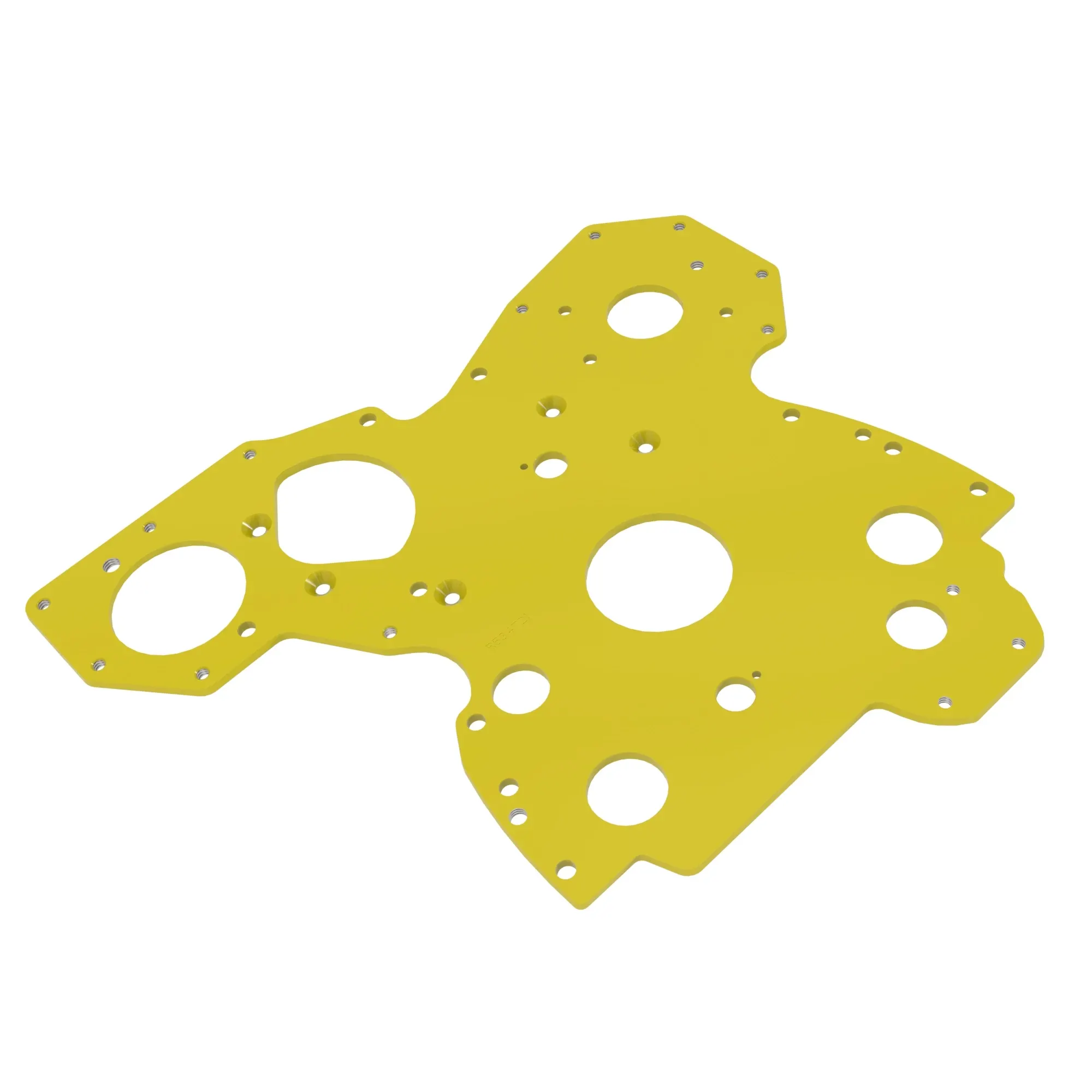 John Deere Cylinder Block Front Plate - R534721
