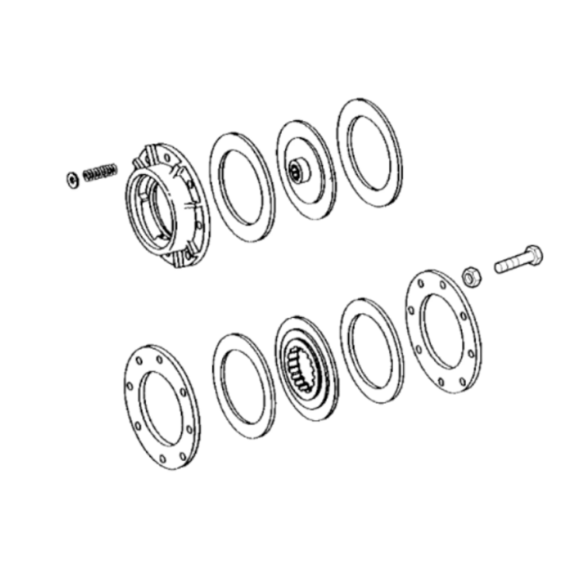 ⚙️ BE22086: Accesorio de Embrague Deslizante CAT 5 John Deere 🚜✅
