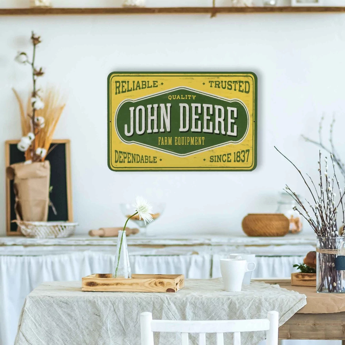 Trusted Farm Equipment Metal Sign