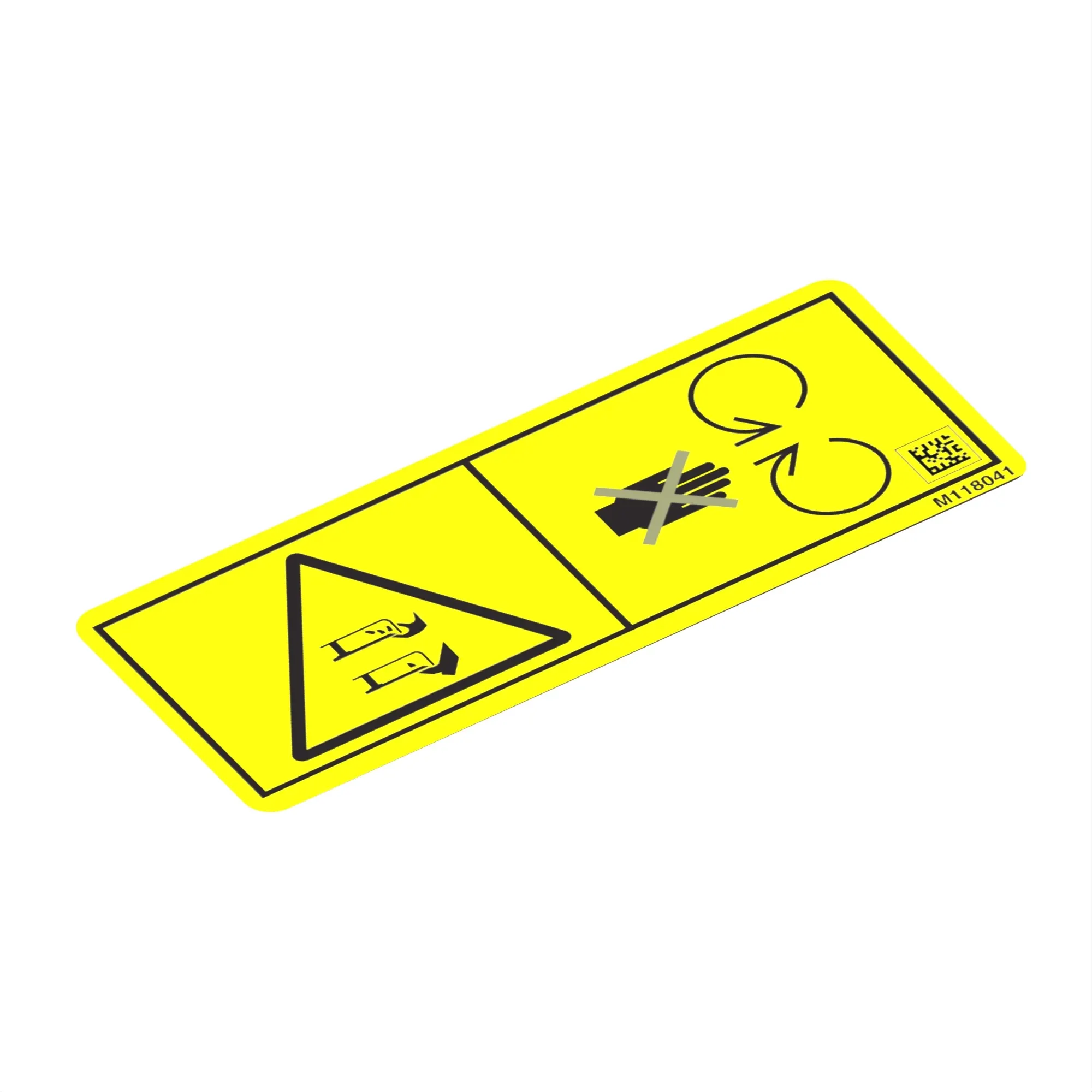 John Deere Safety Sign, Blade Contact Danger - M118041