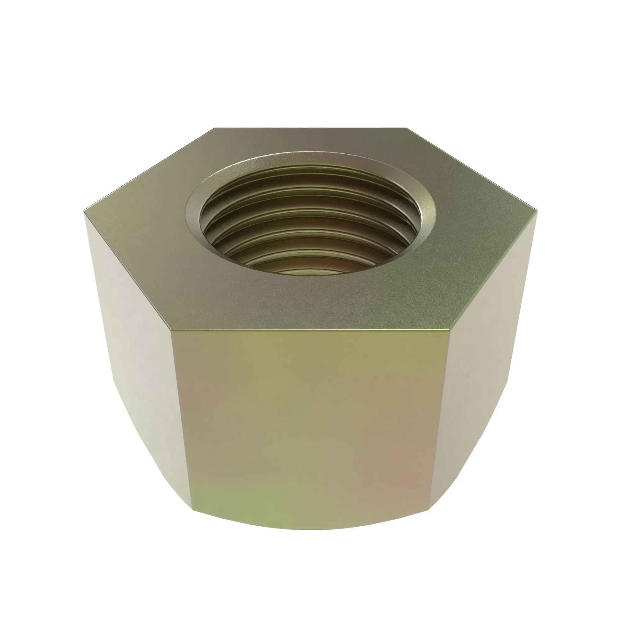 John Deere Hexagonal Lock Nut, 2" - A99980