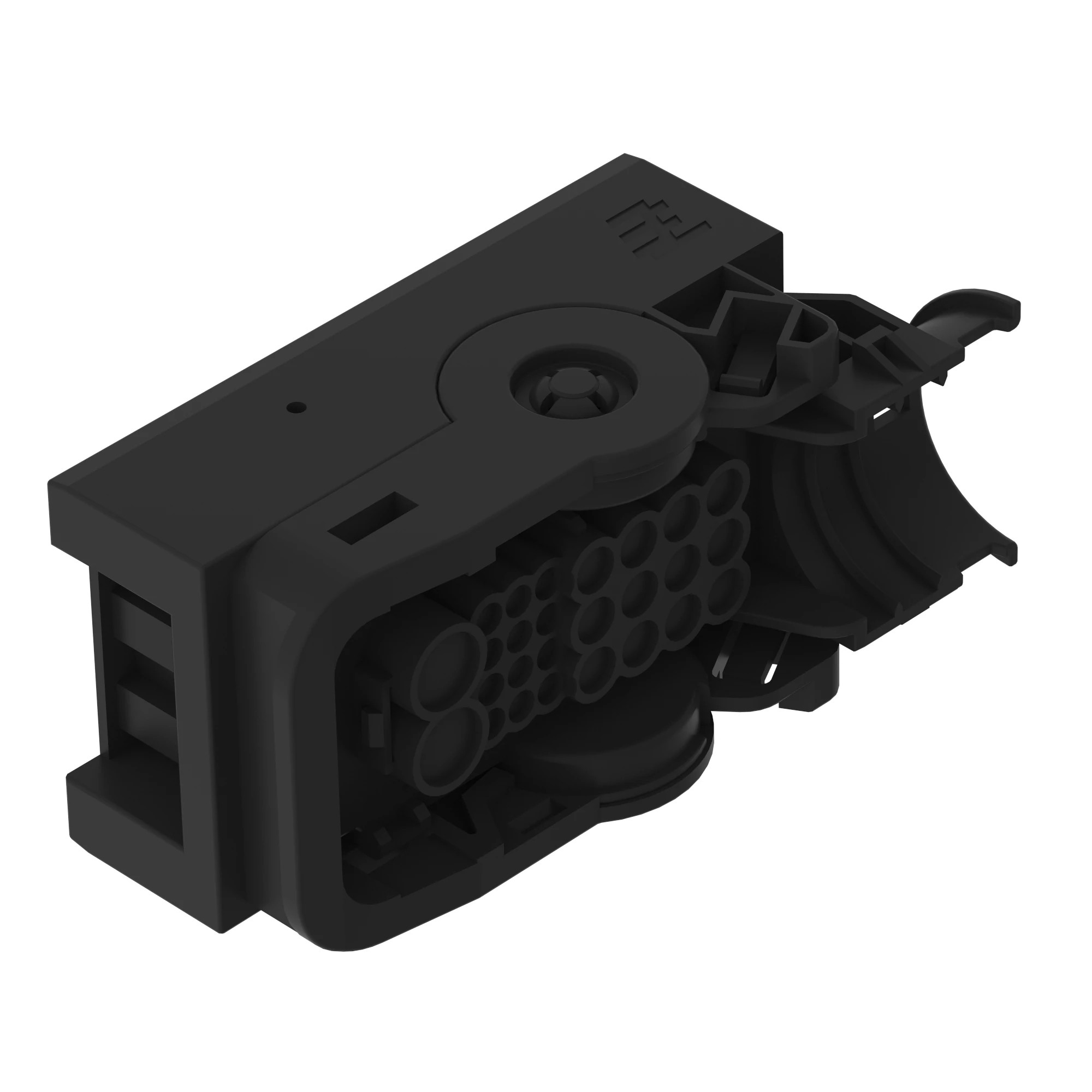 CONN TYCO MCP 26W FS BLK PLSTC