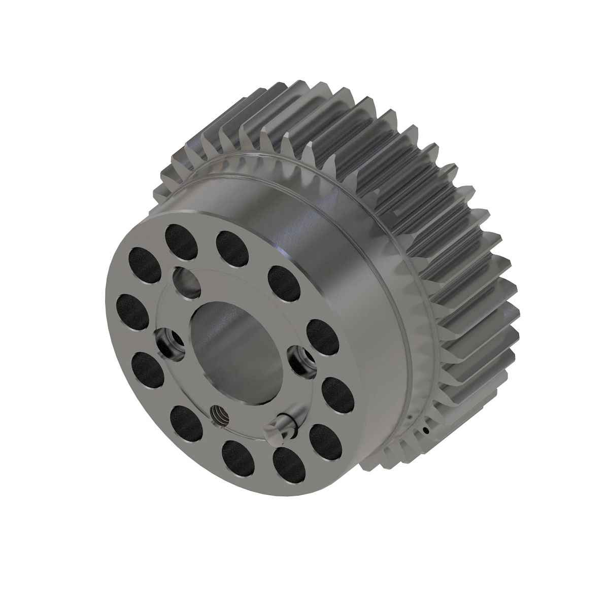 Assembly, Crank Gear, With Fl