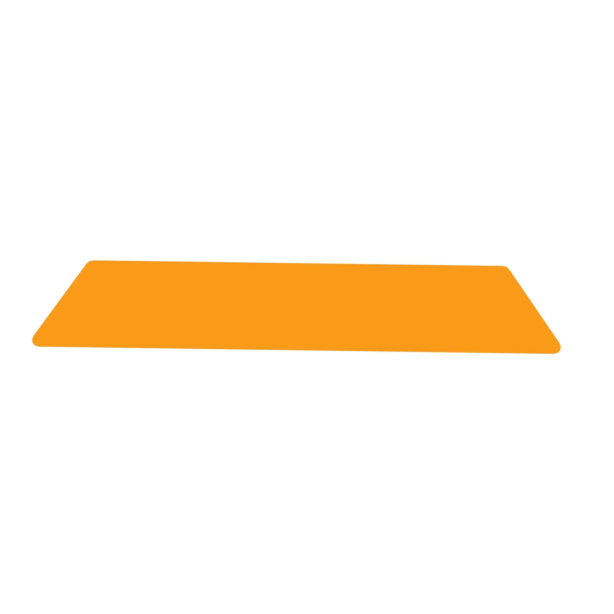 John Deere Fluorescent Red Orange Reflector - HXE140217