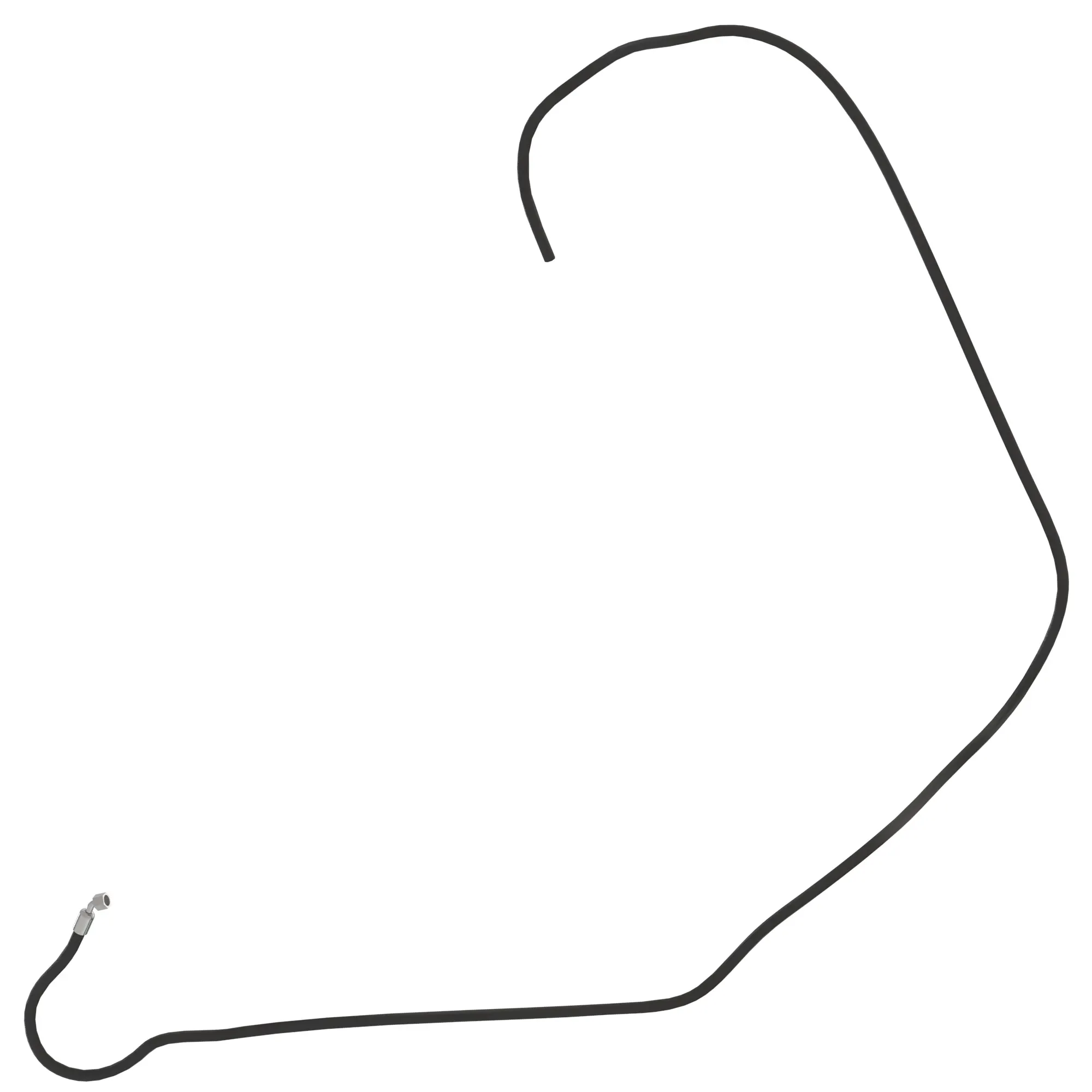 John Deere Engine to Cooler Fuel Return Hose - AKK12368