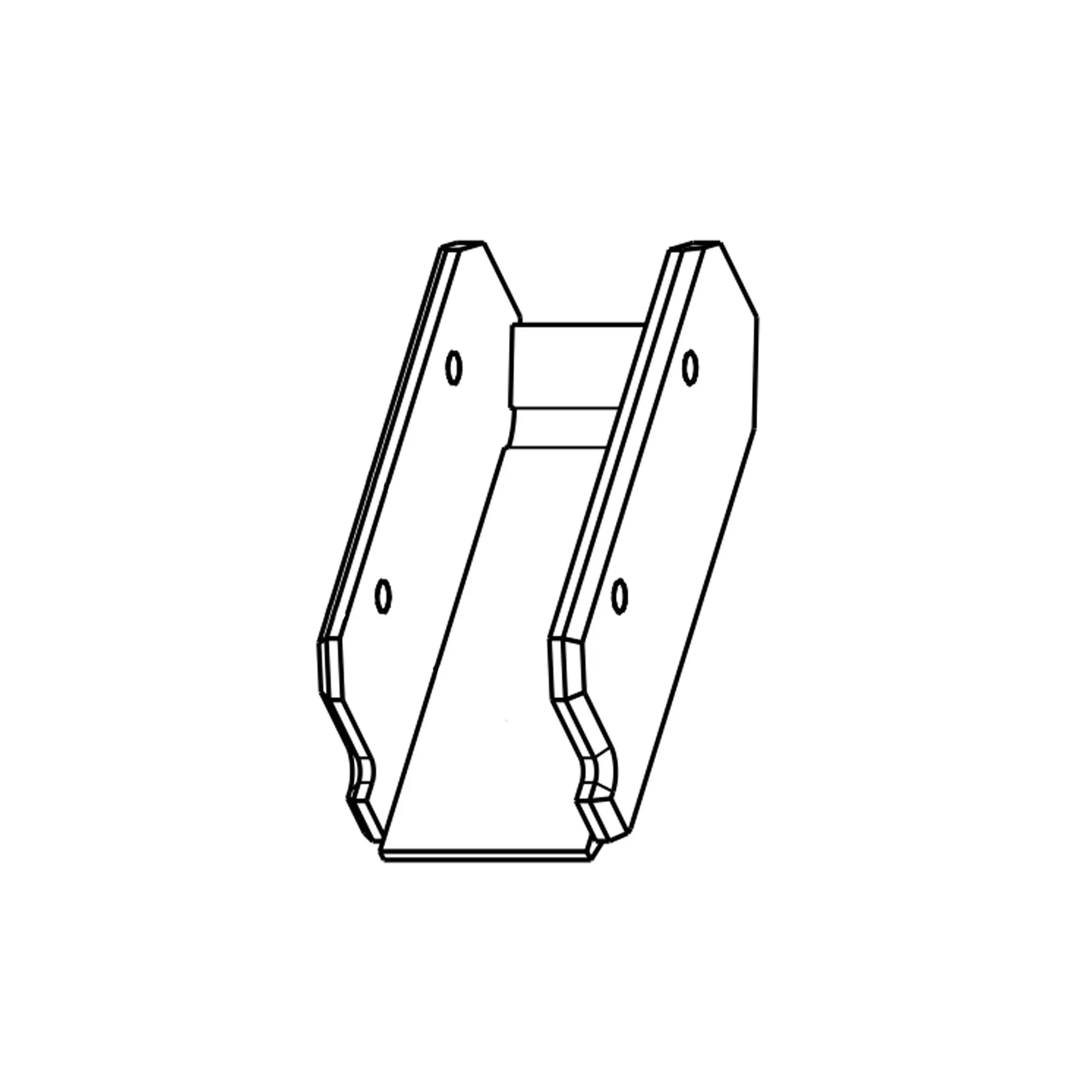 John Deere Gliding Plate Bracket - F671842