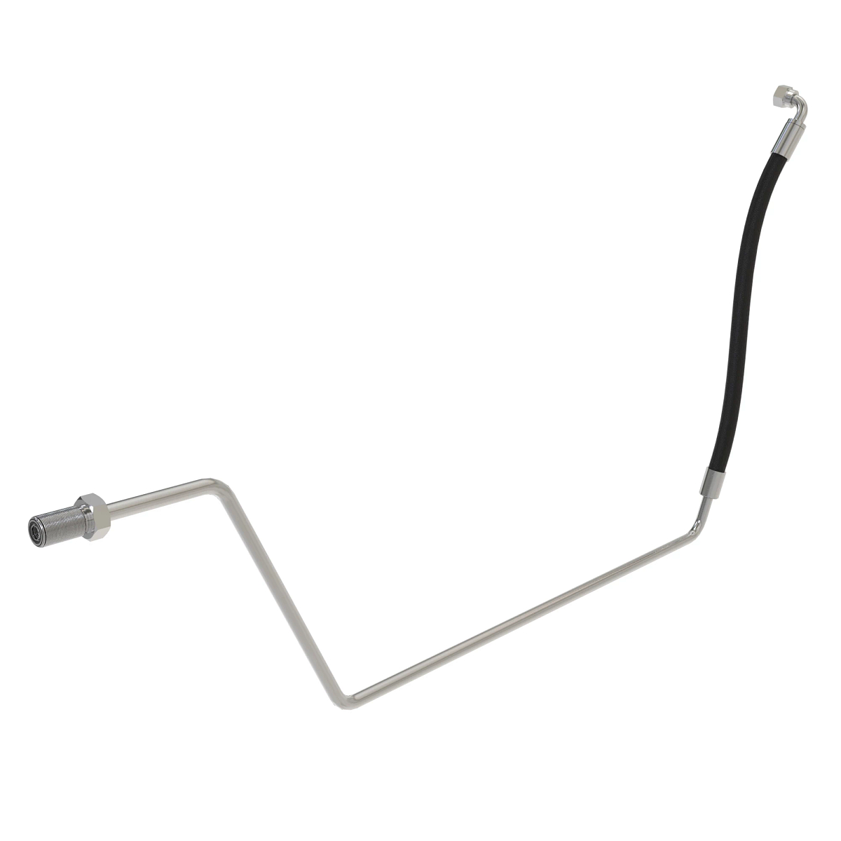 John Deere PTO Dropbox Front Lube Supply Oil Line - RE567854